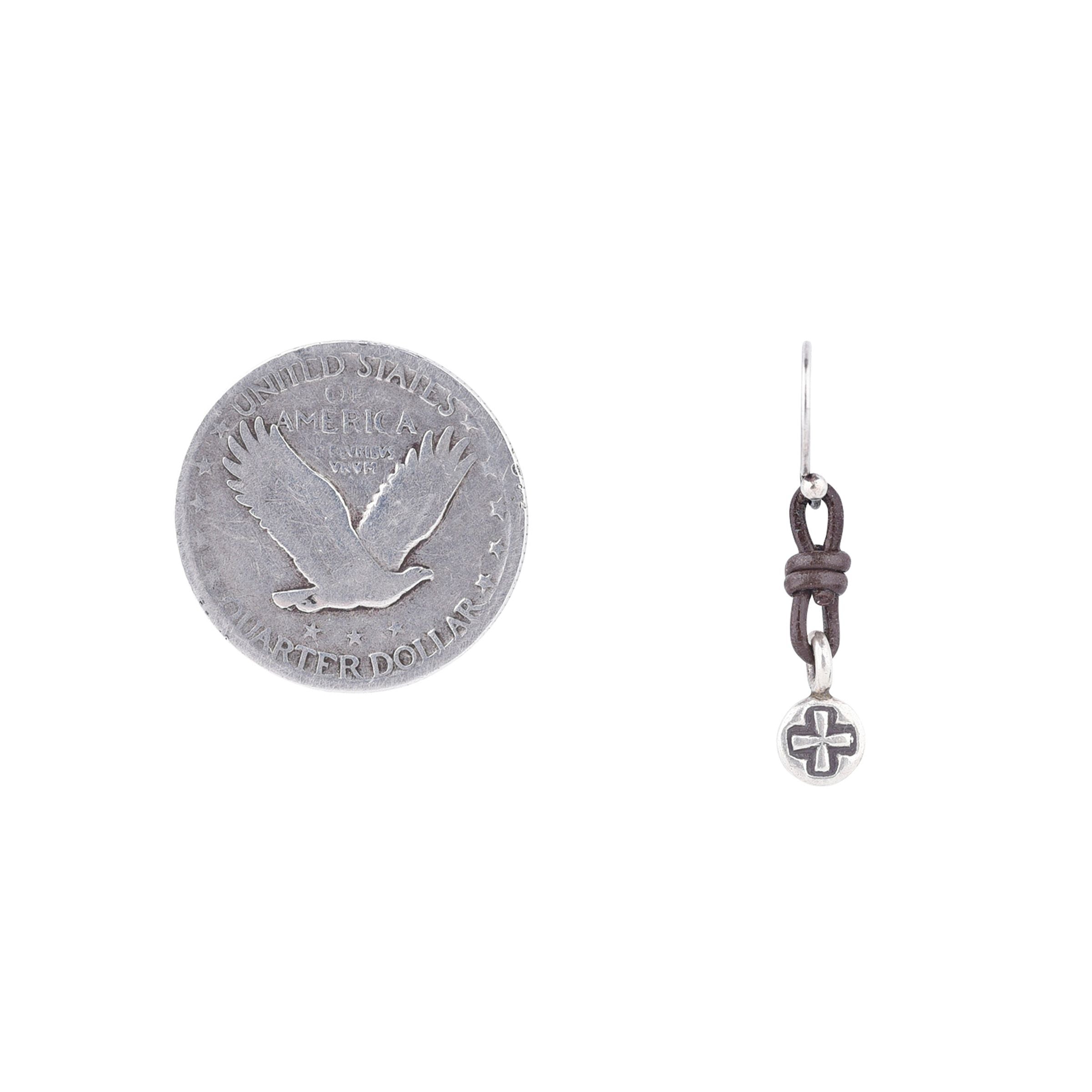 Mini Cross Earrings