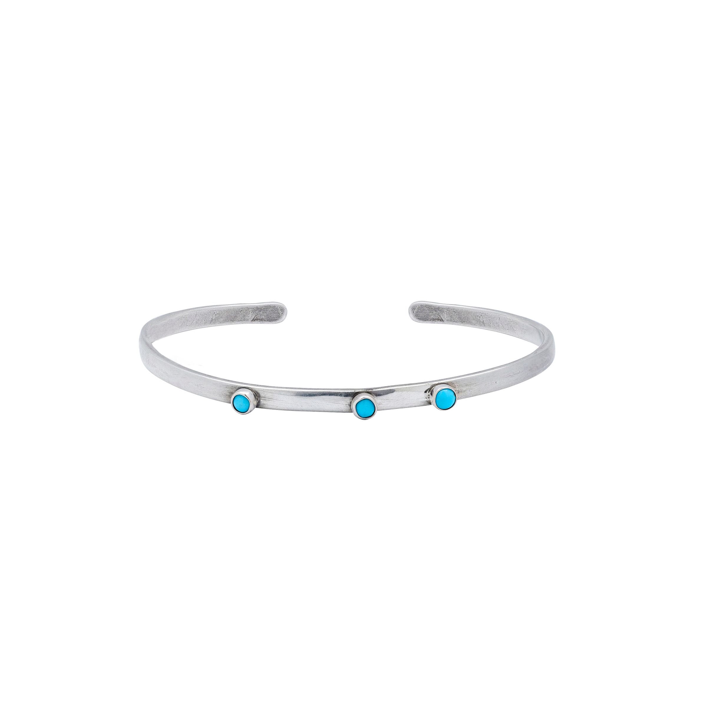 Dennis Hogan Turquoise Trio Cuff