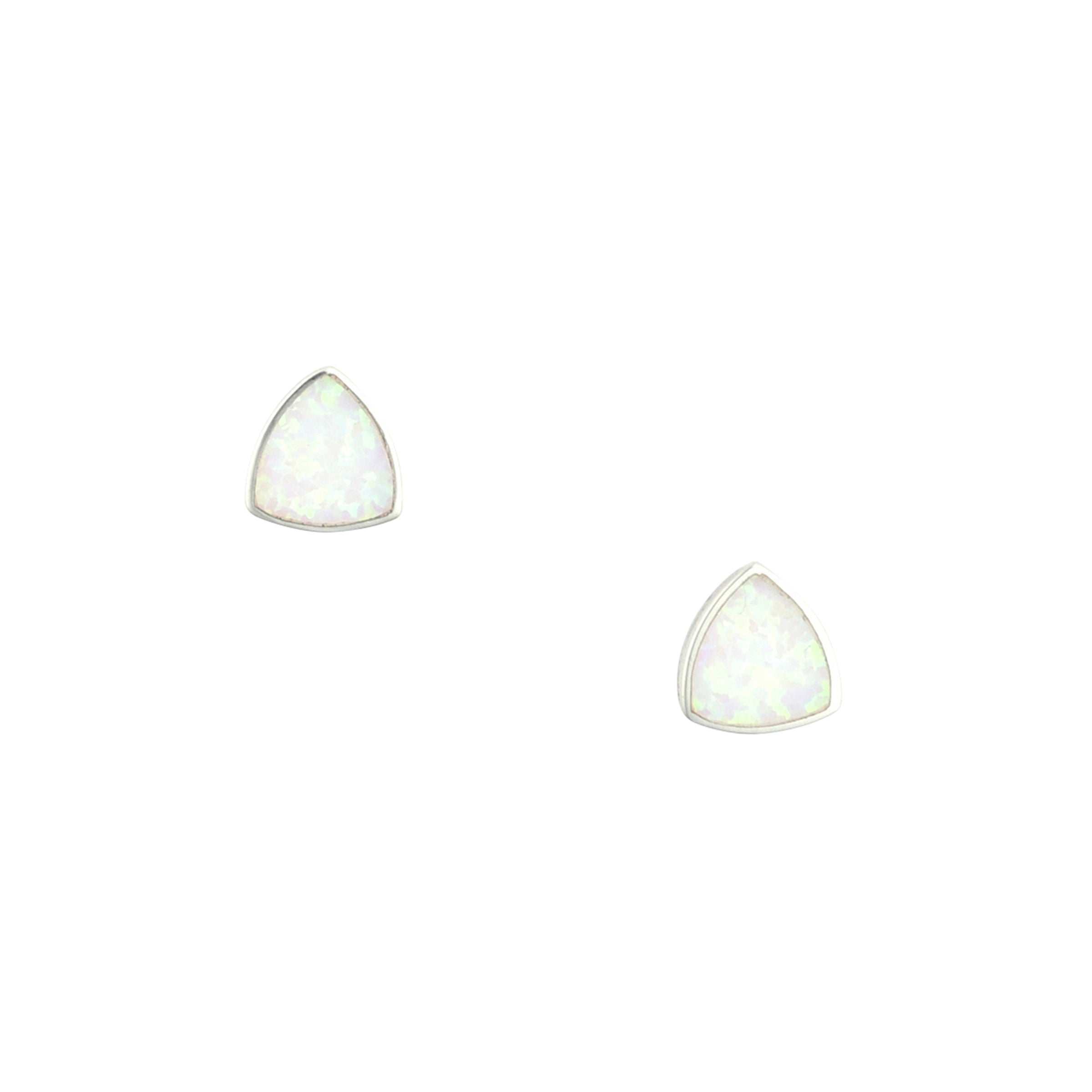 Pyramid Post Earrings