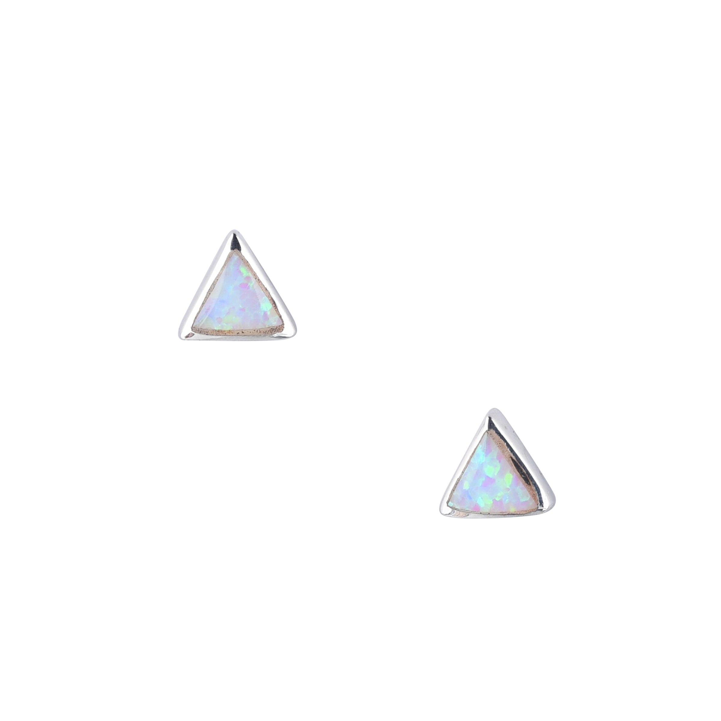 Mini Pyramid Earrings