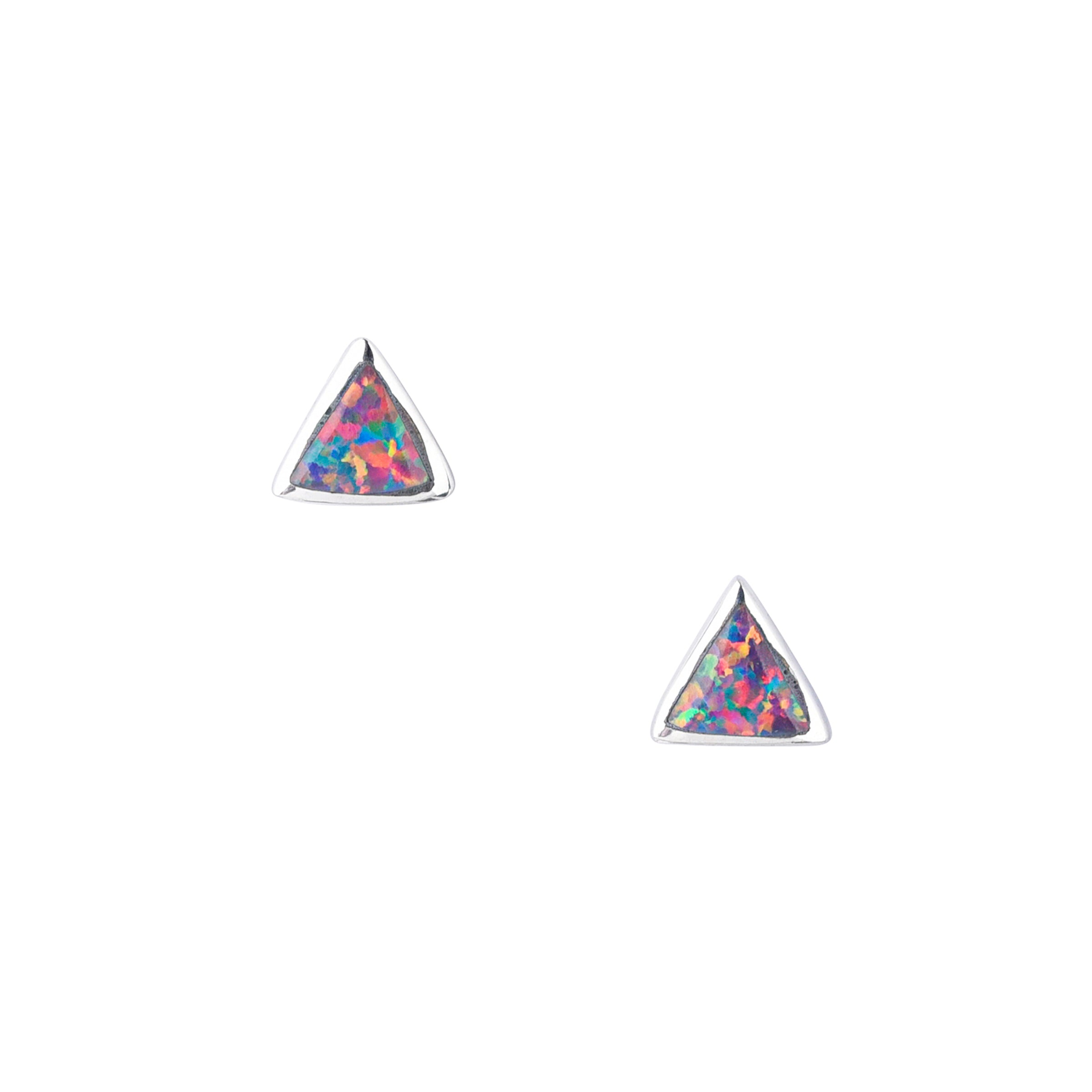 Mini Pyramid Earrings