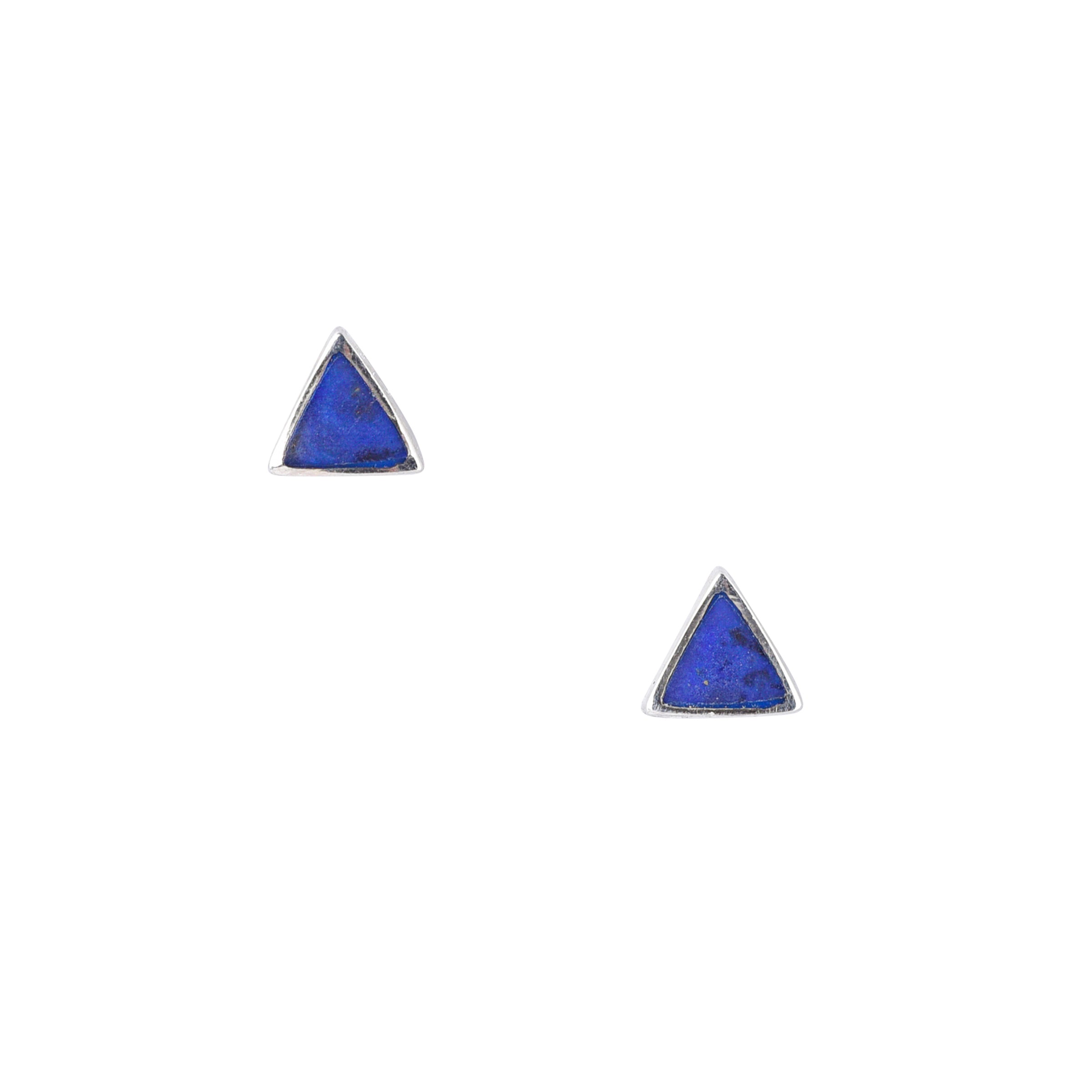 Mini Pyramid Earrings