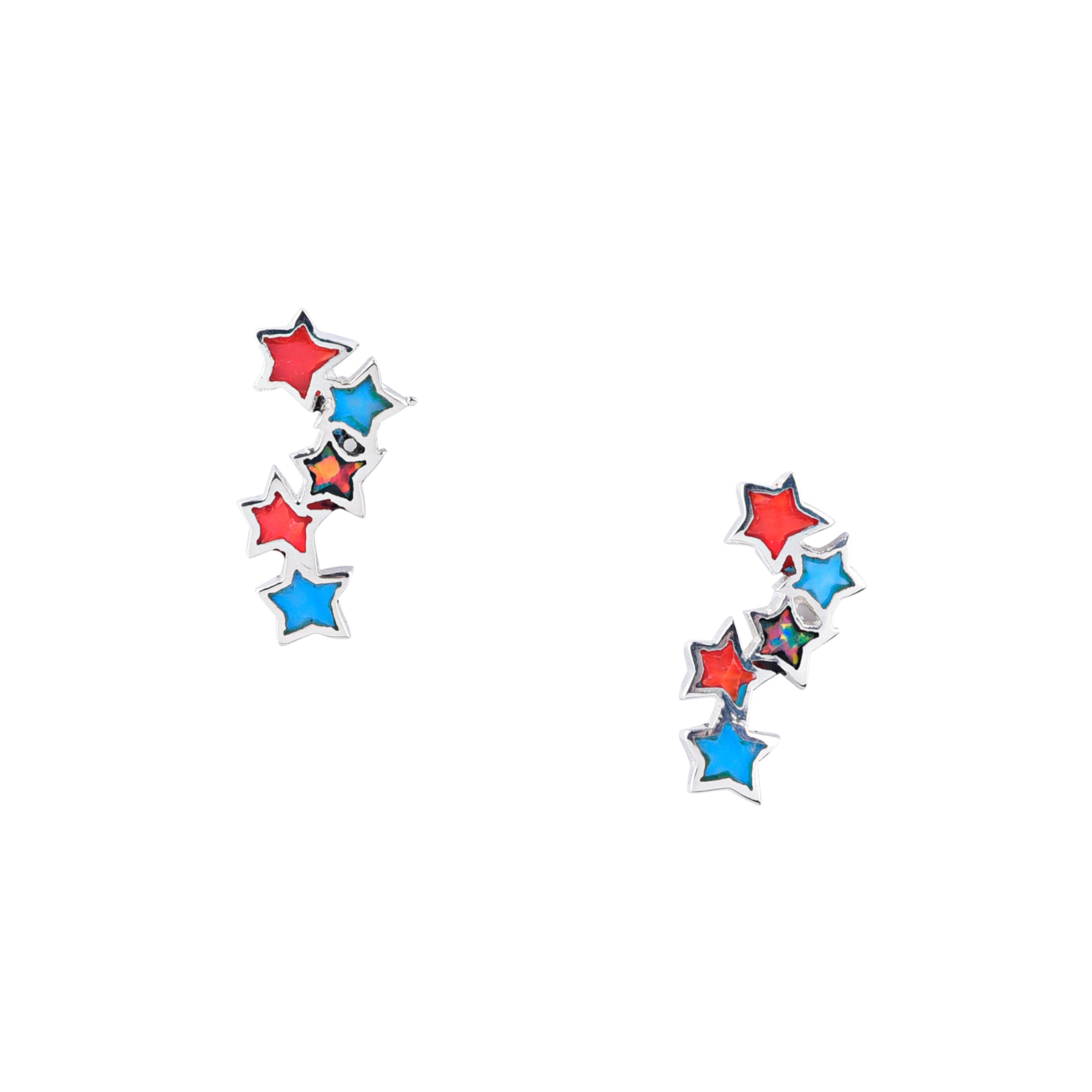 Five Star Stud Earrings
