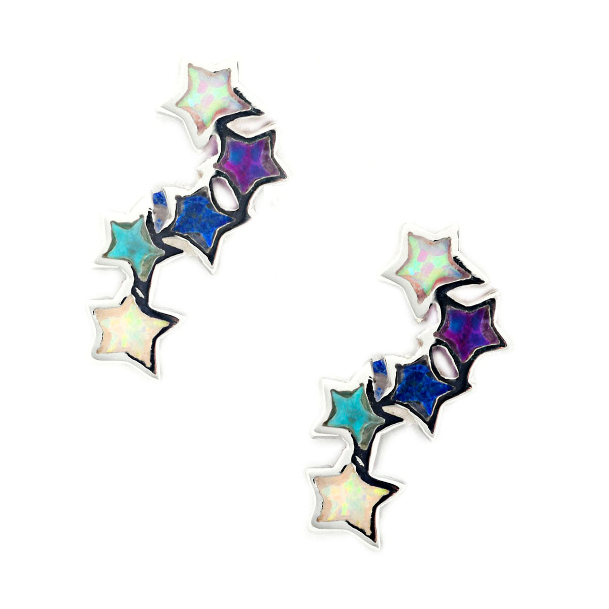 Five Star Stud Earrings
