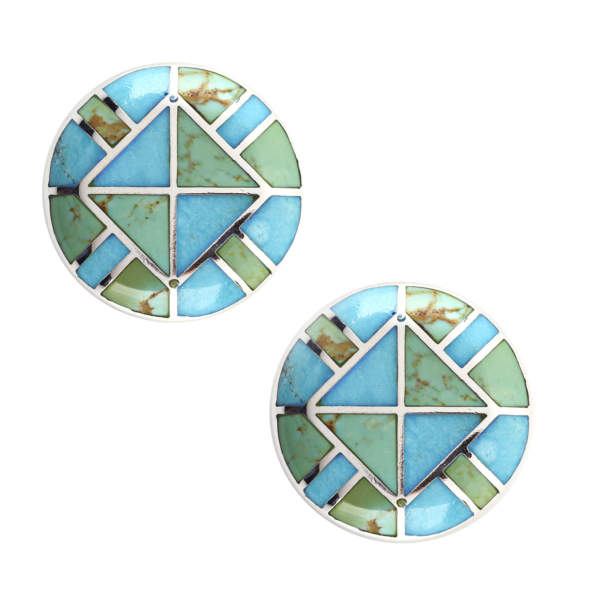 Four Corners Stud Earrings