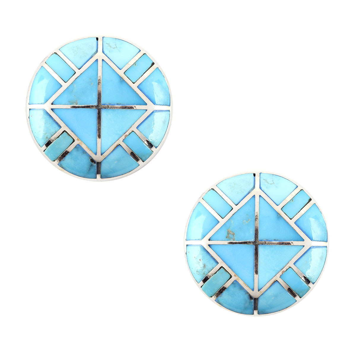 Four Corners Stud Earrings