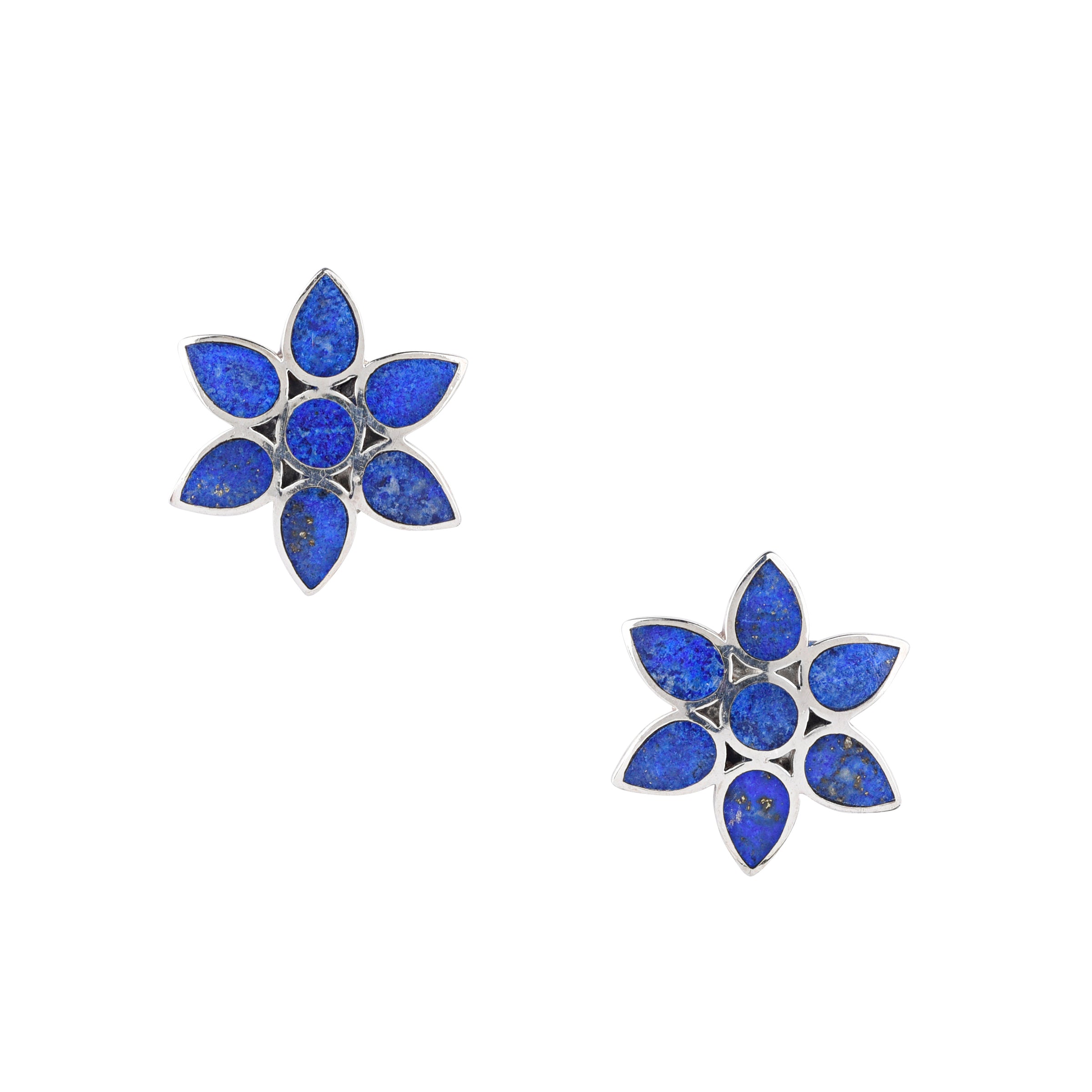 Flower Petal Stud Earrings