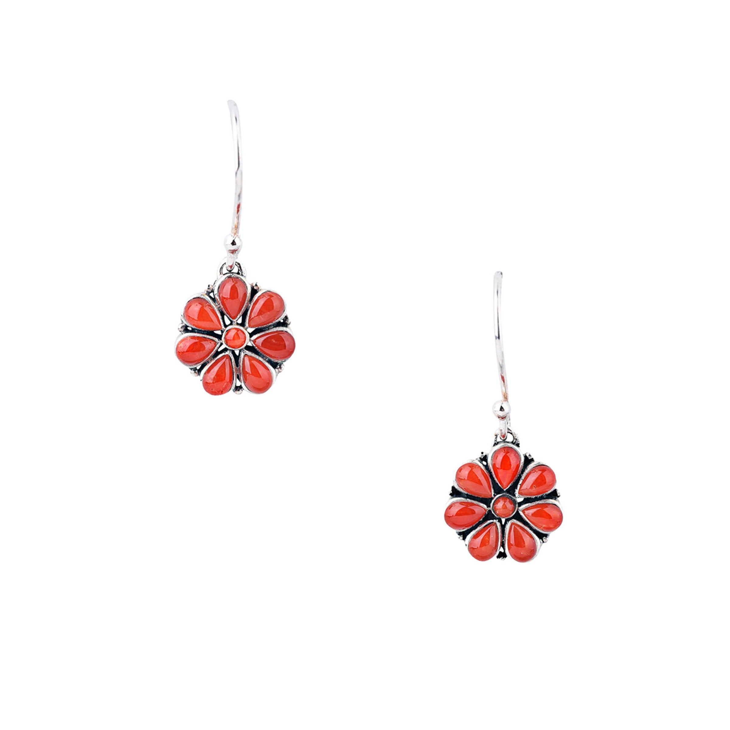 Flower Drop Earrings