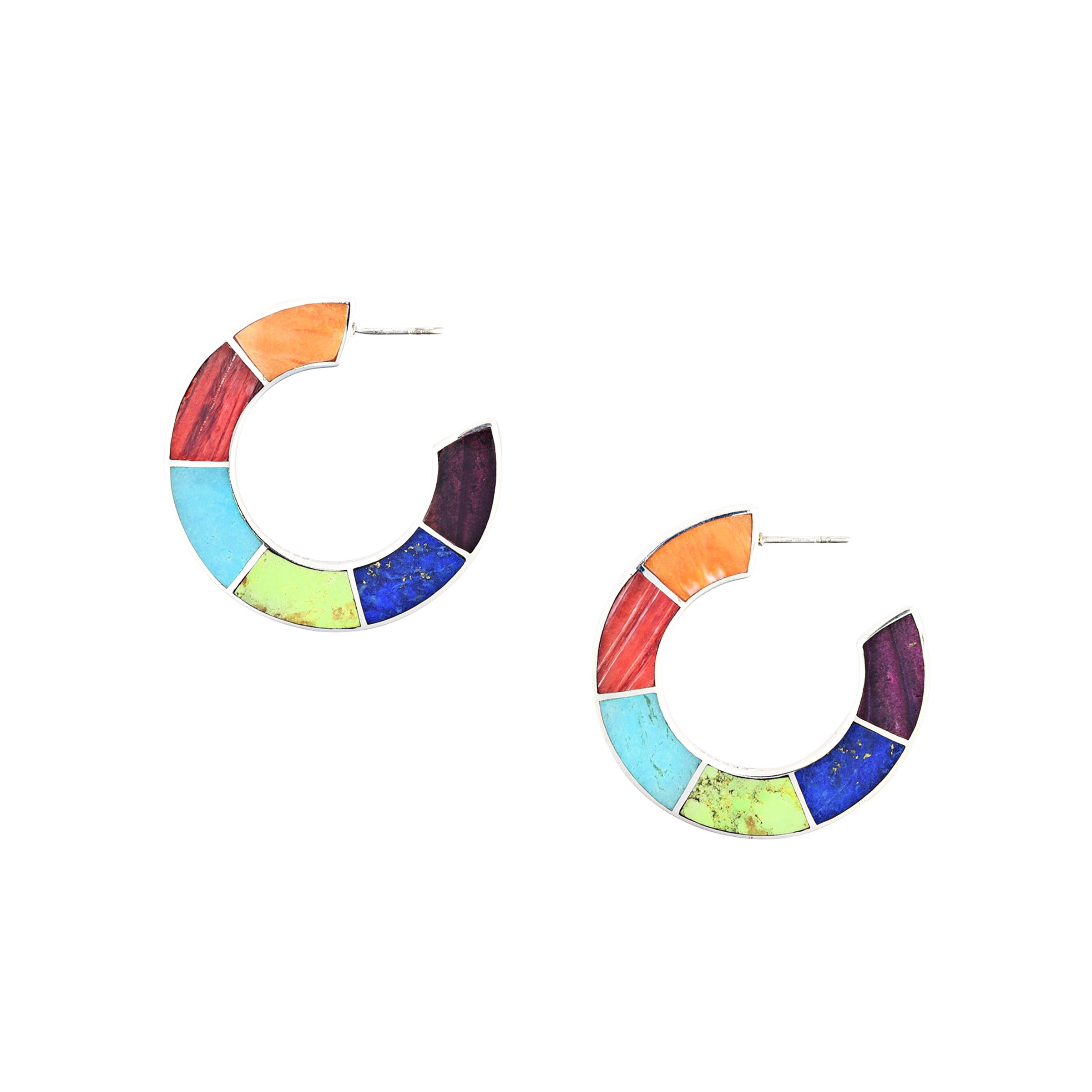 Sea Breeze Hoop Earrings