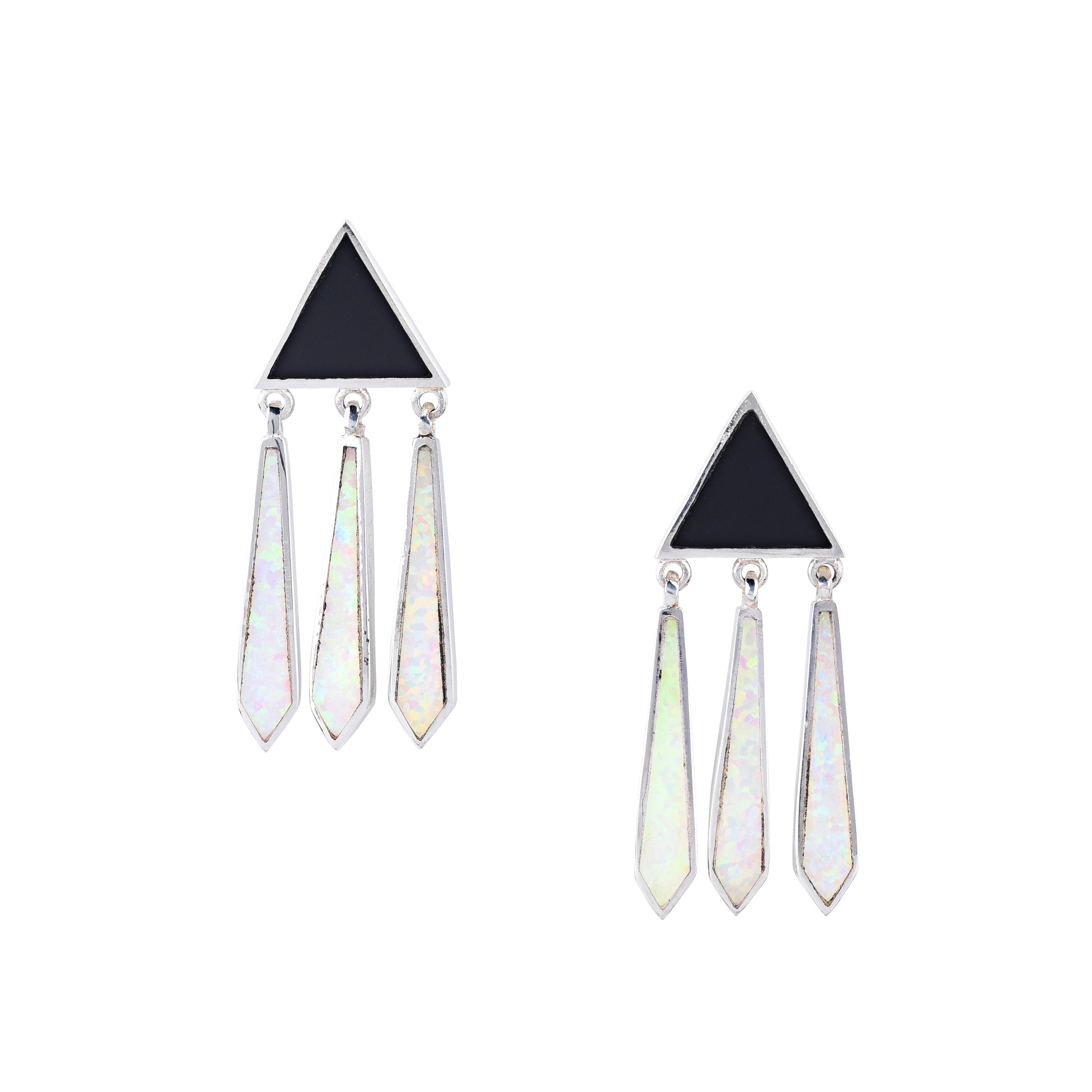Pyramid Earrings
