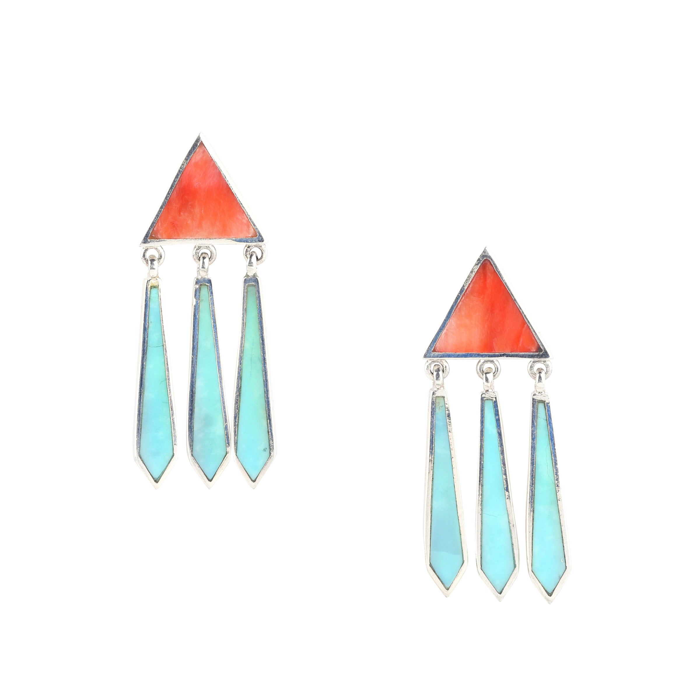 Pyramid Earrings