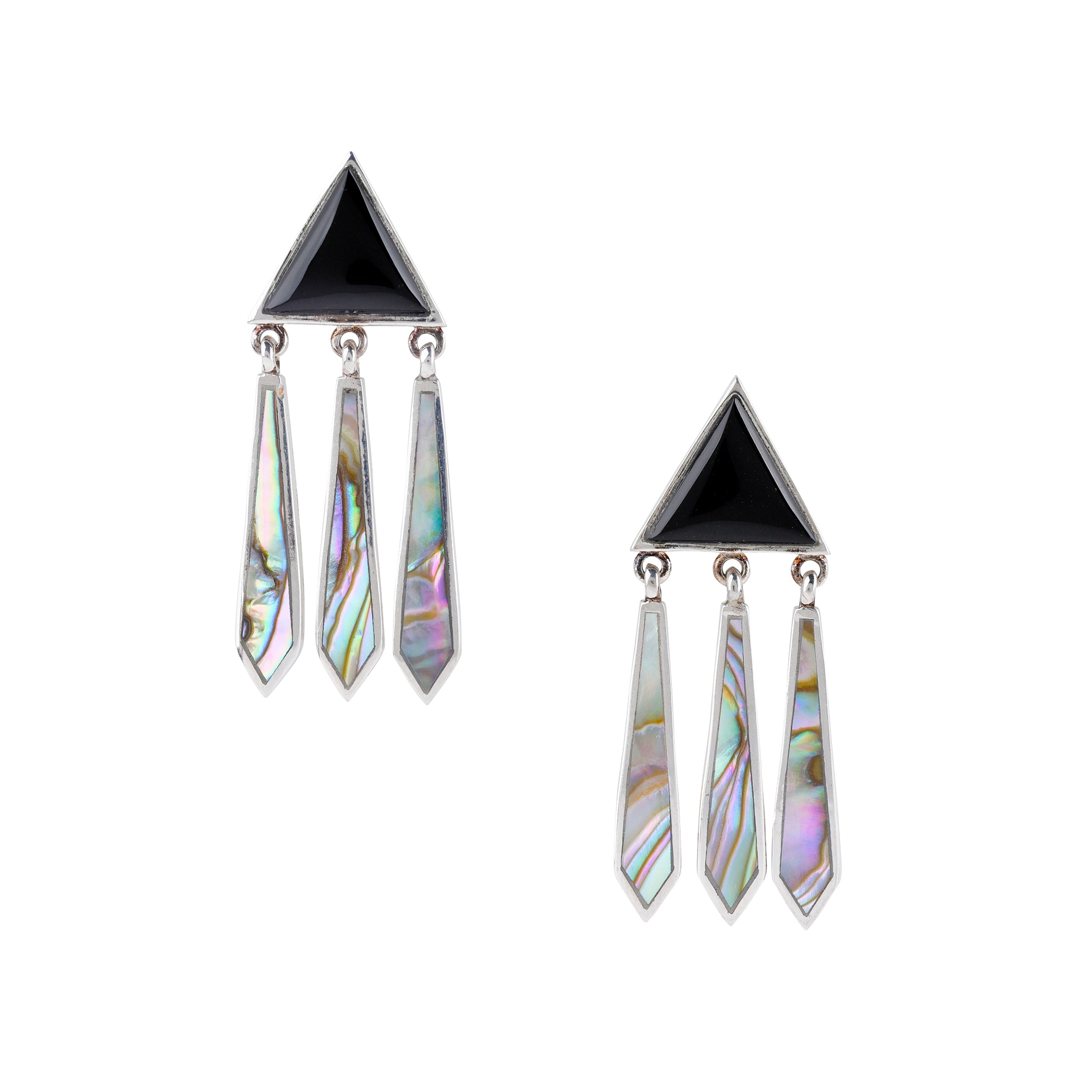 Pyramid Earrings