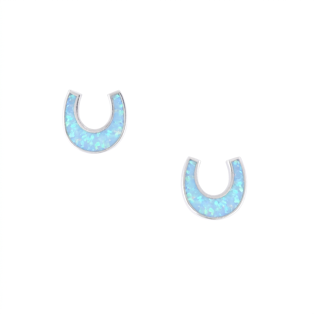 Horseshoe Stud Earrings