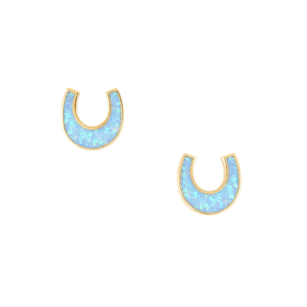 Horseshoe Stud Earrings