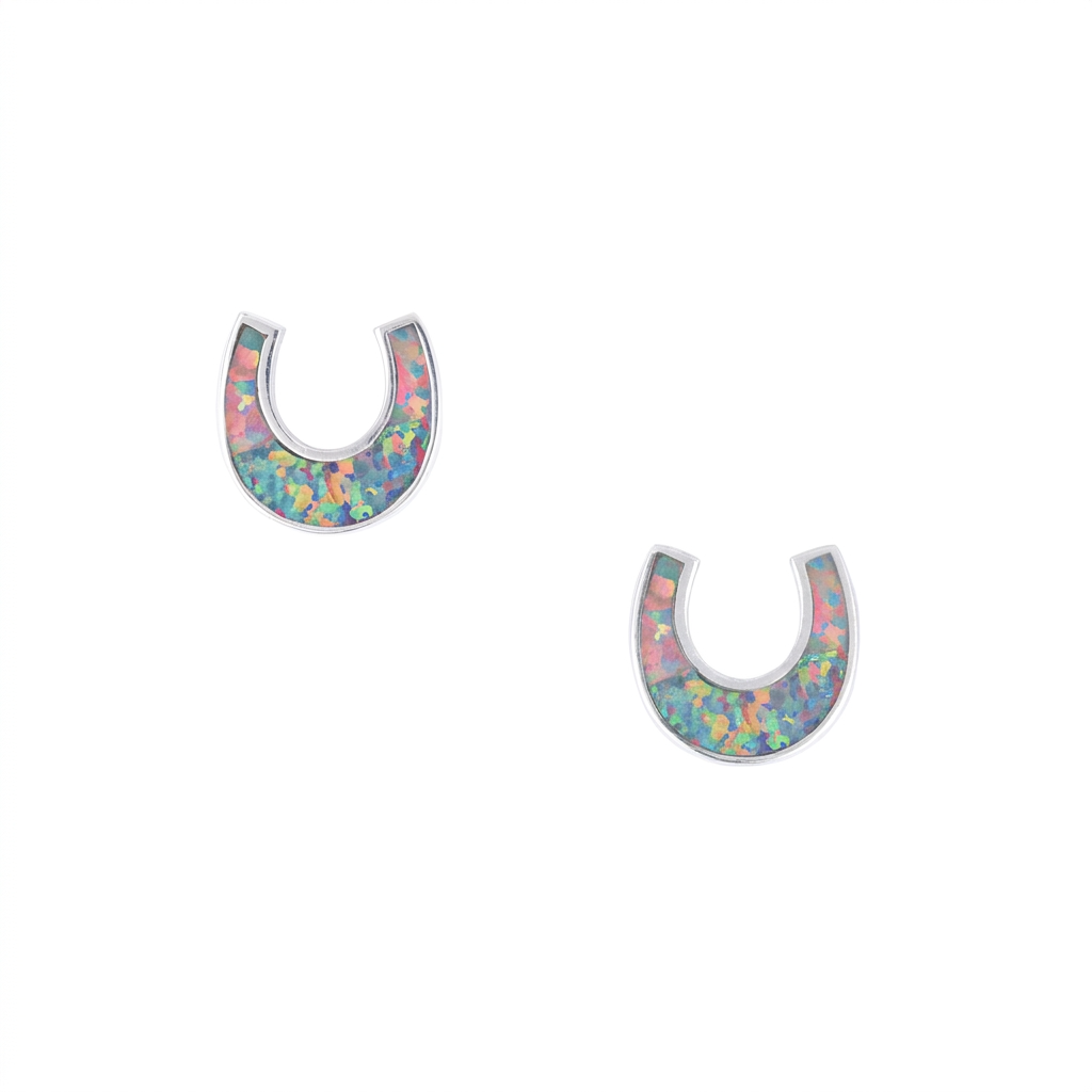 Horseshoe Stud Earrings