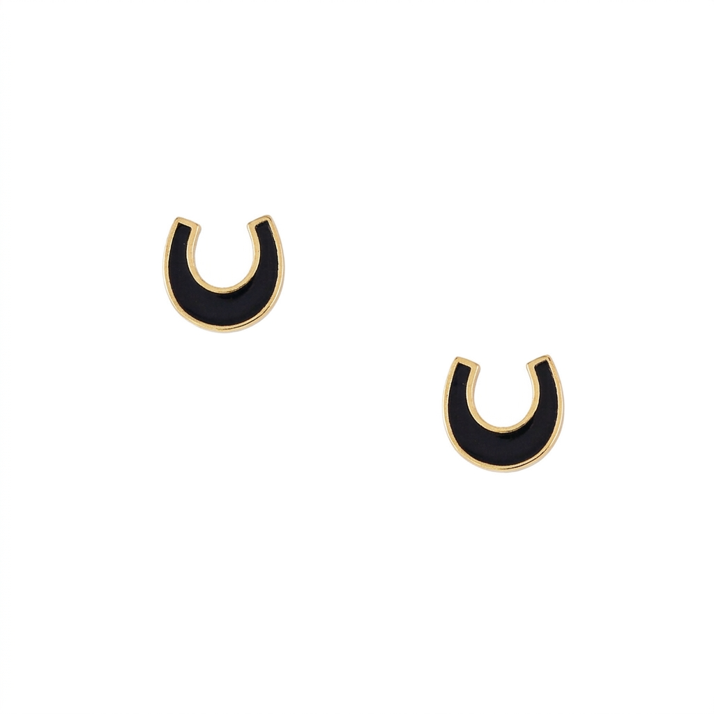 Horseshoe Stud Earrings