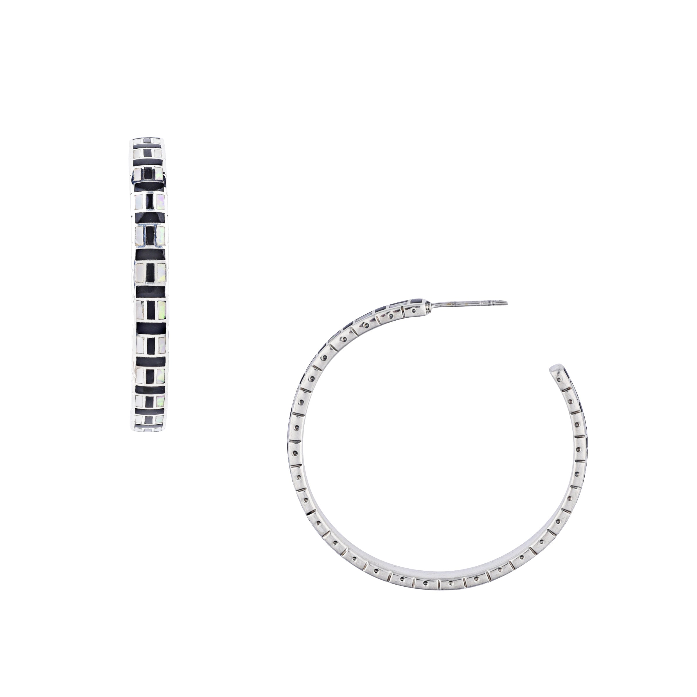 Geometry Hoop Earrings