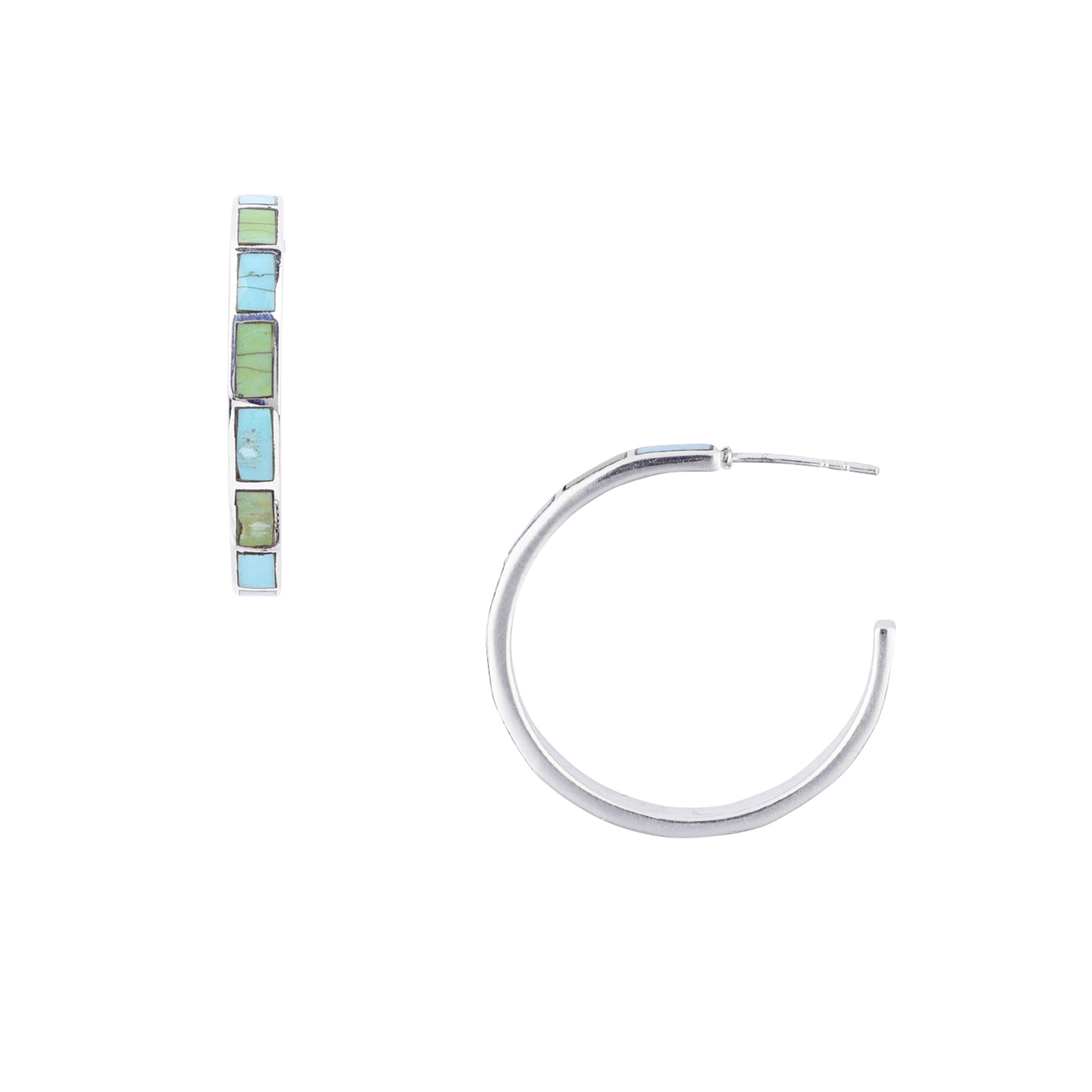 Bamboo Hoop Earrings