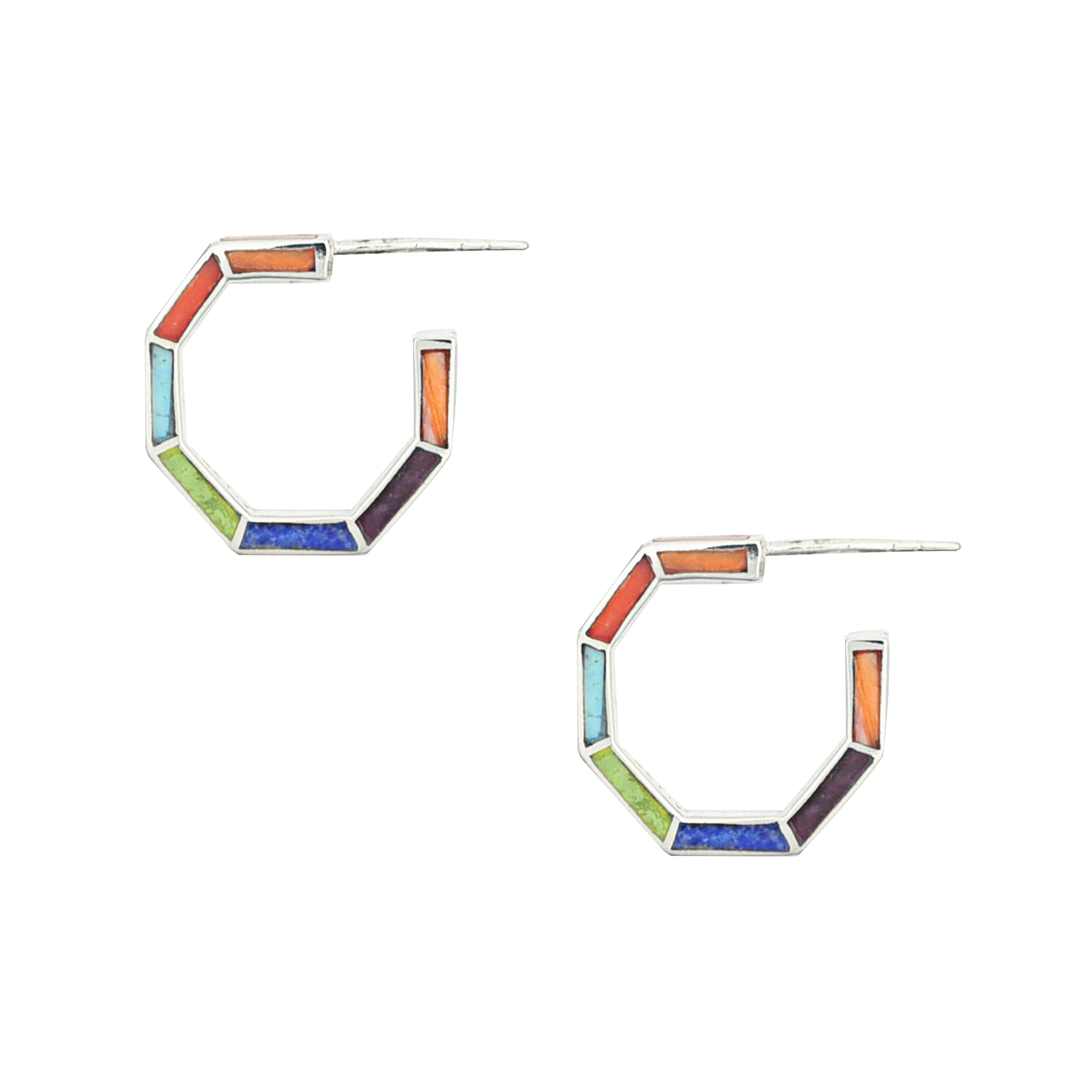 Prism Hoop Earrings
