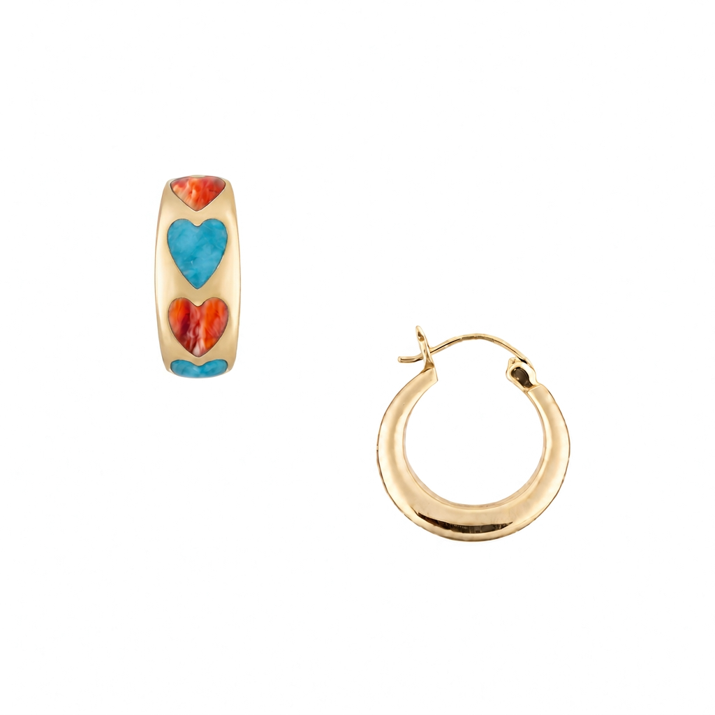 Amores Hoop Earrings