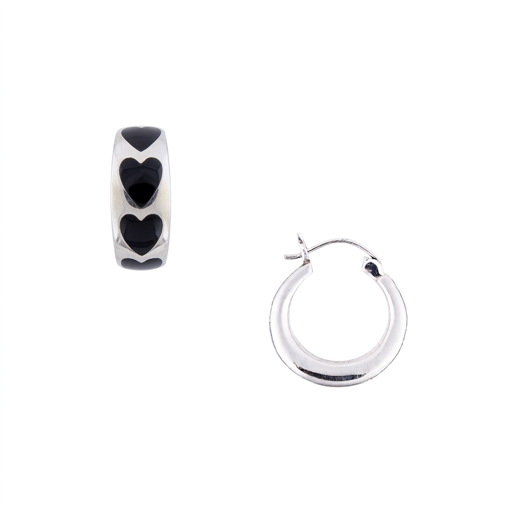 Amores Hoop Earrings
