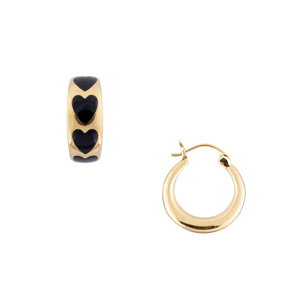 Amores Hoop Earrings