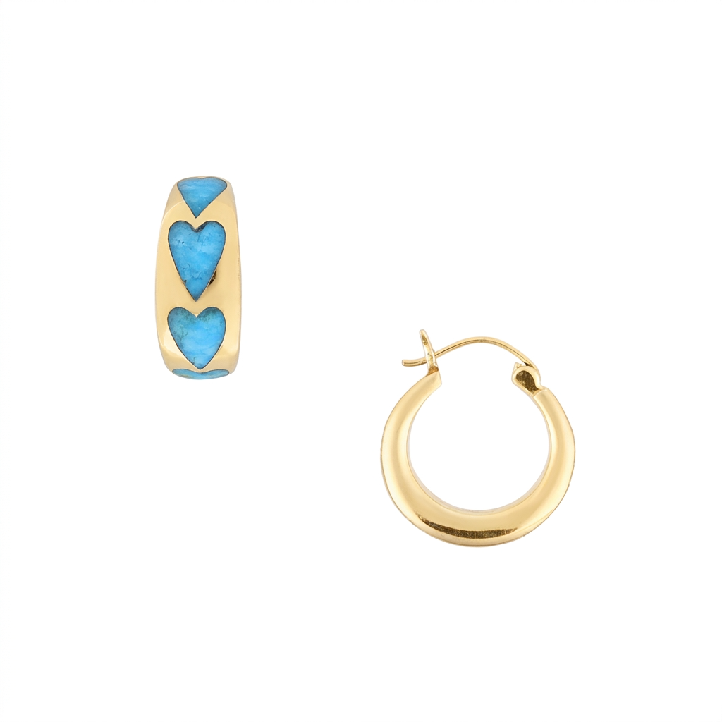 Amores Hoop Earrings