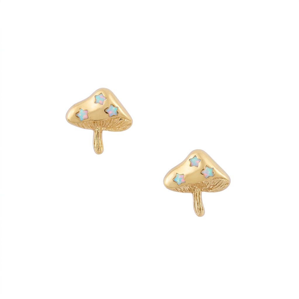 Cremini Stud Earrings