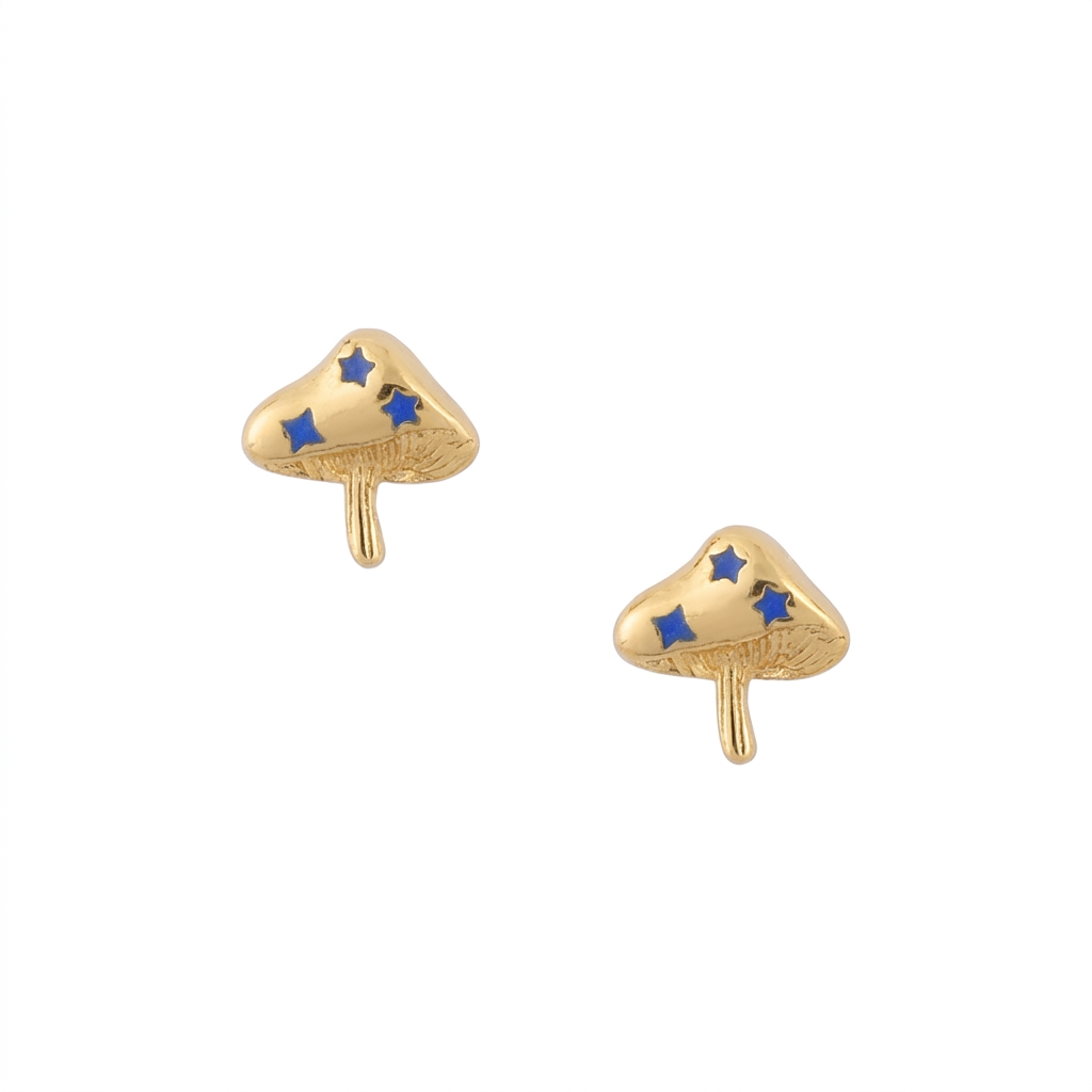 Cremini Stud Earrings