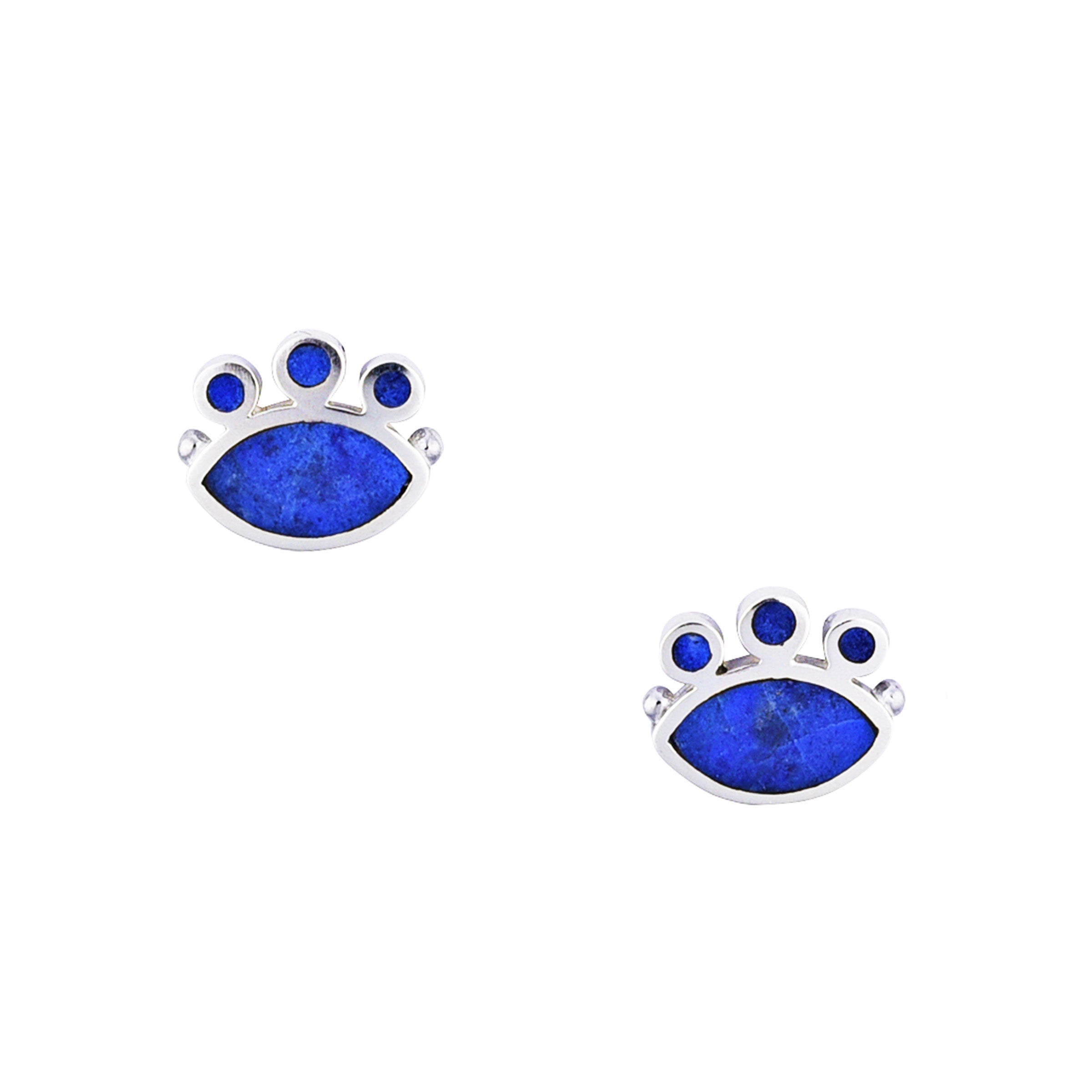 Bear Paw Stud Earrings