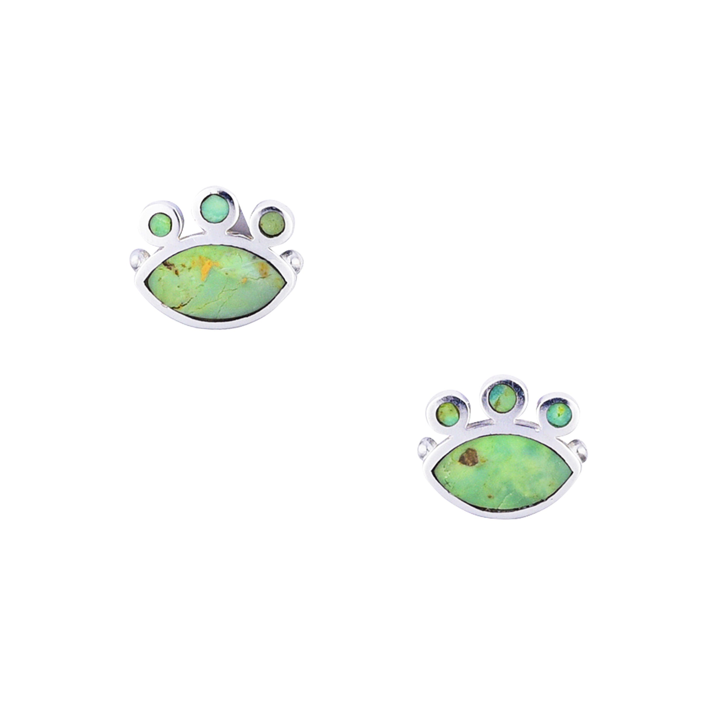 Bear Paw Stud Earrings