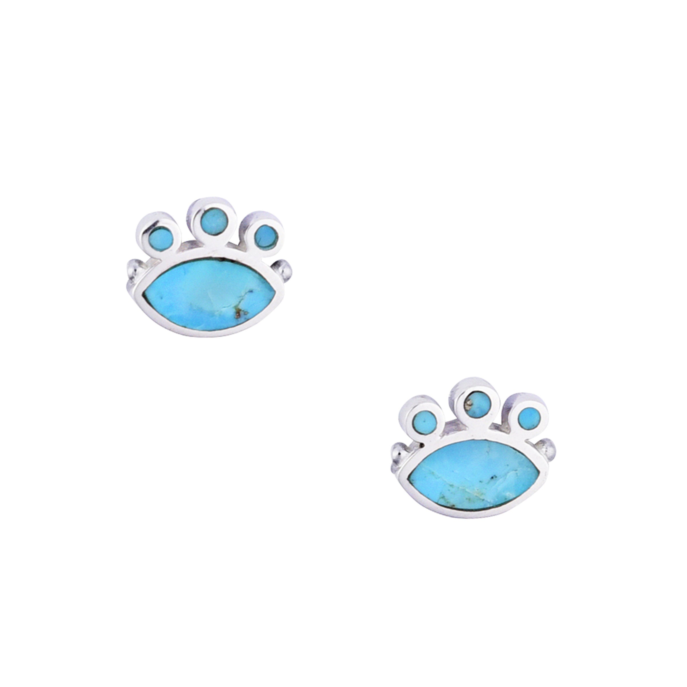 Bear Paw Stud Earrings