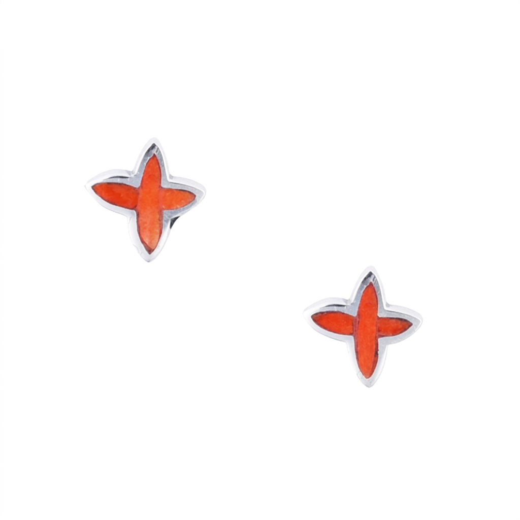 North Star Stud Earrings