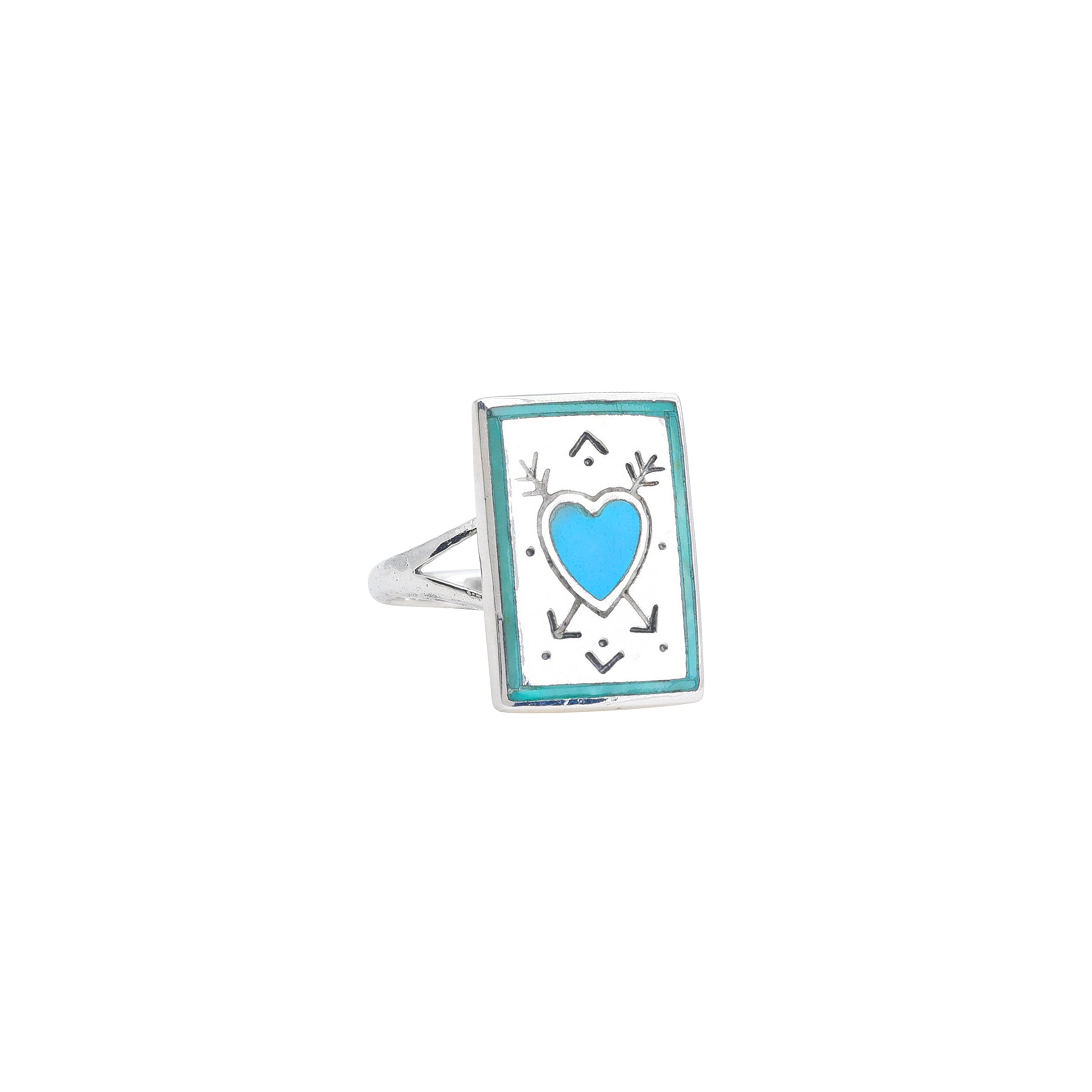 Corazon Shield Ring