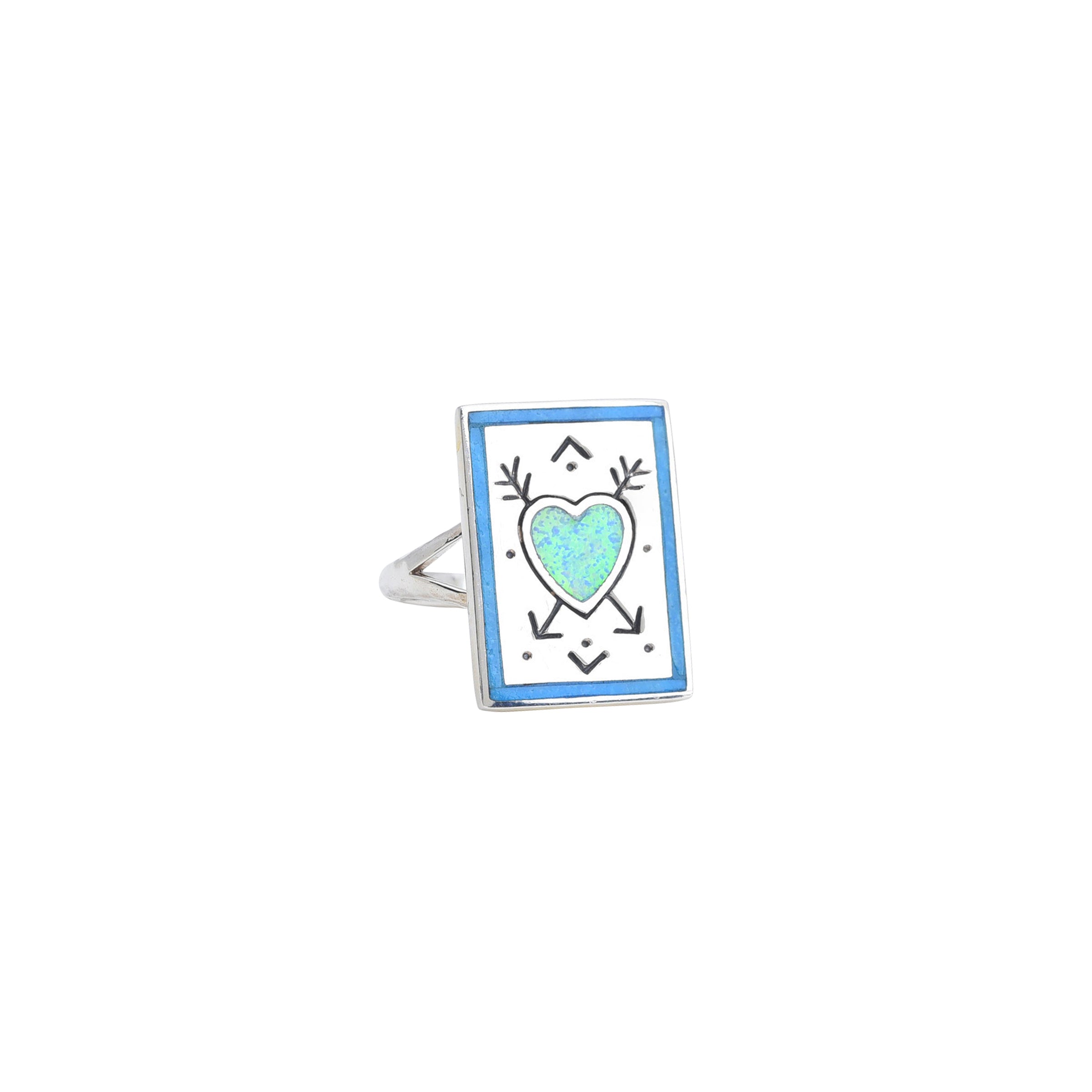 Corazon Shield Ring