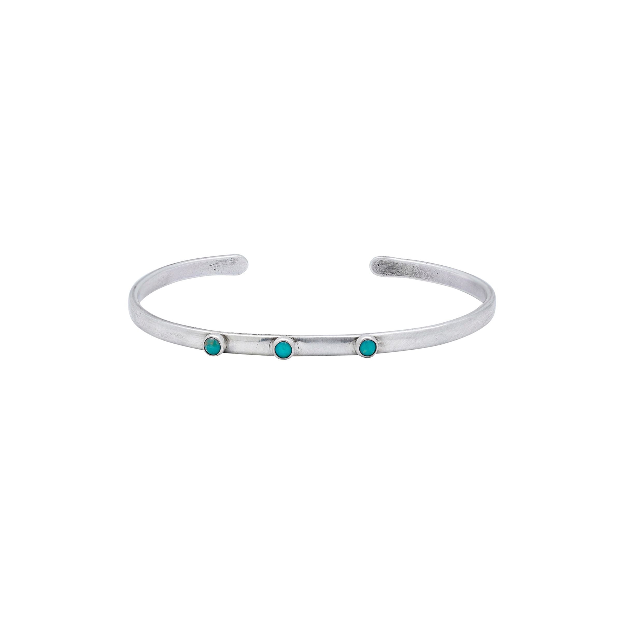 Dennis Hogan Turquoise Trio Cuff
