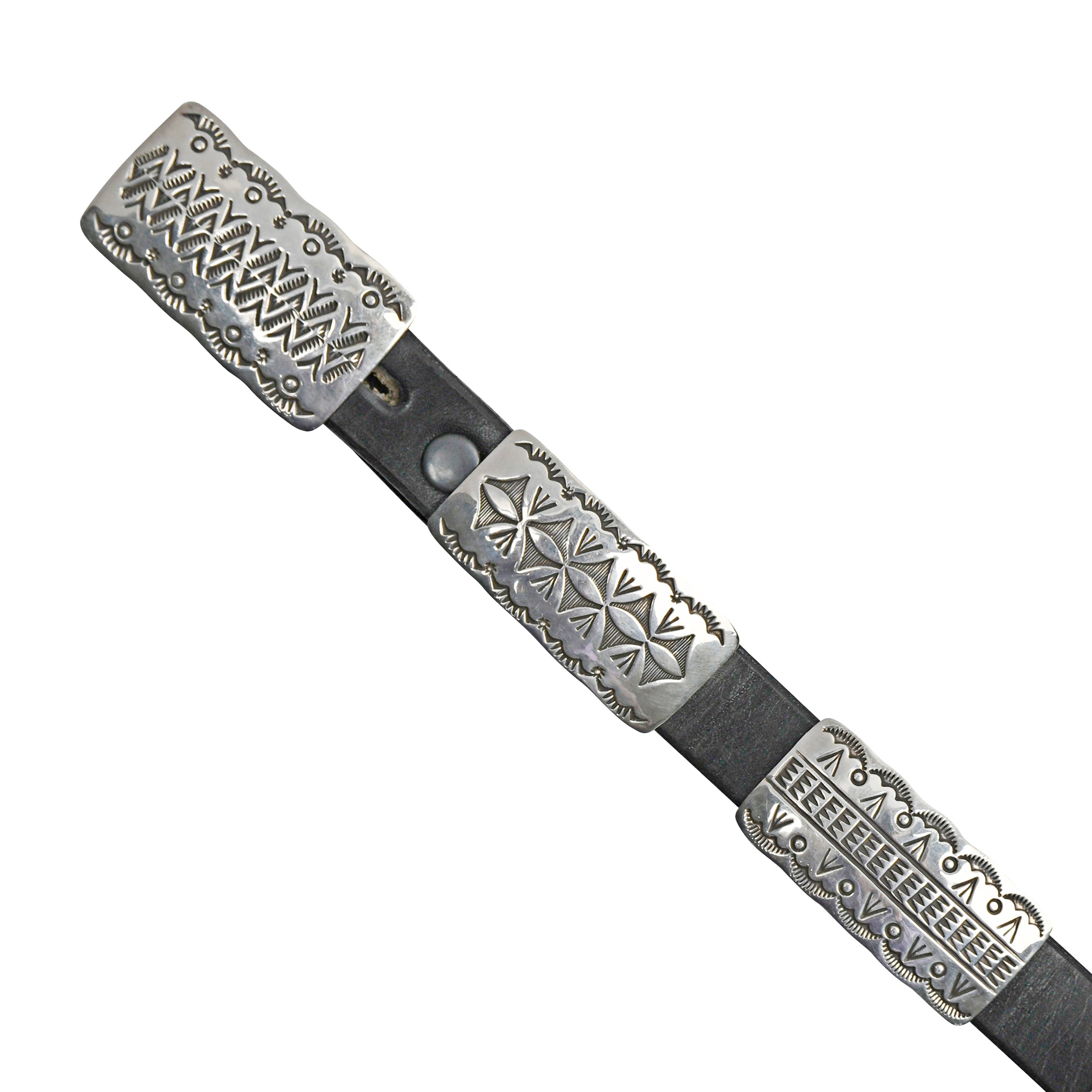 Mitchell Calabaza Stamped Concho Belt