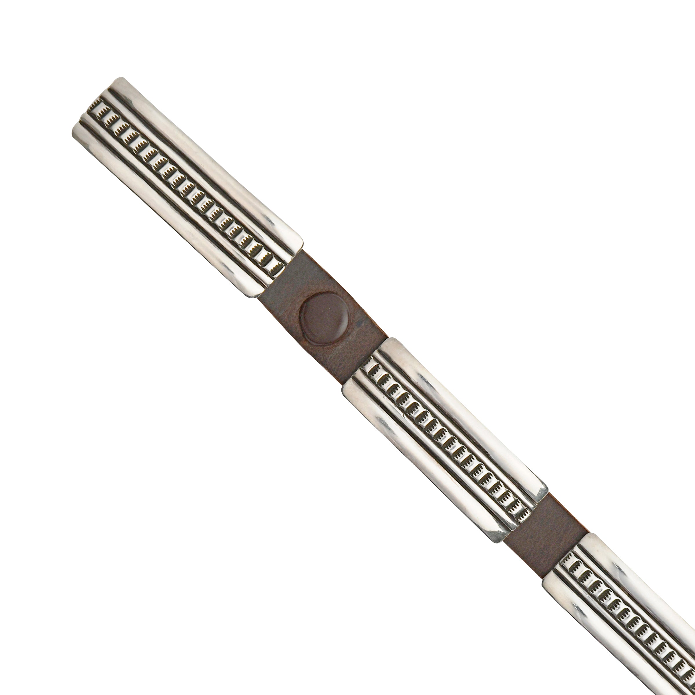 Contemporary Concho Belt by Mitchell Calabaza