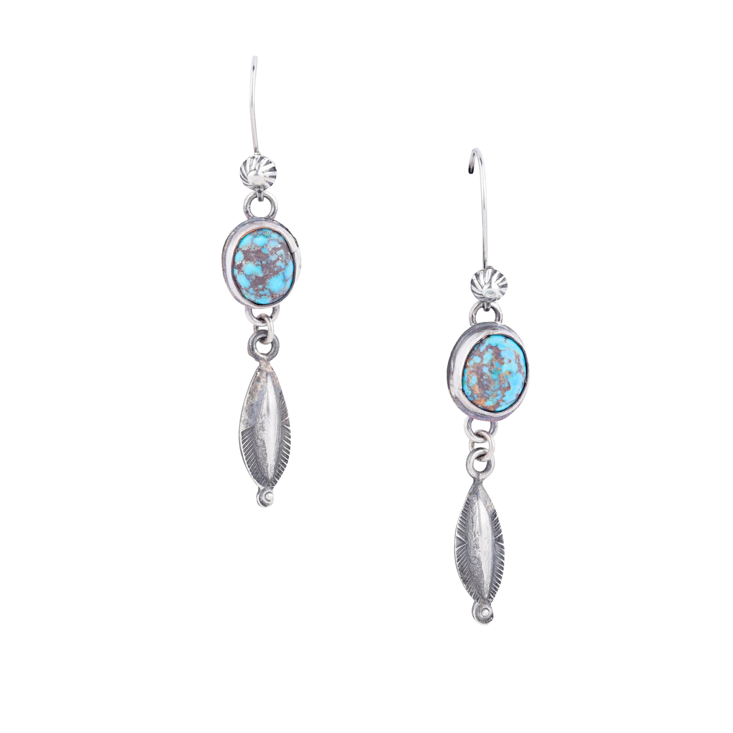 Jock Favour Turquoise Dangle Earrings