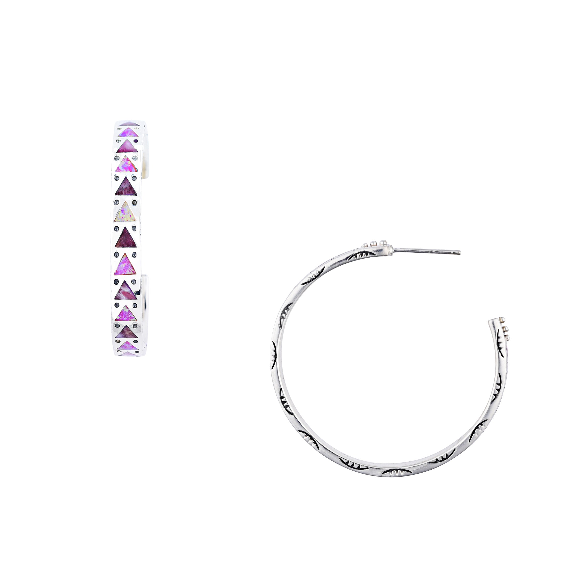 Montaña Hoop Earrings