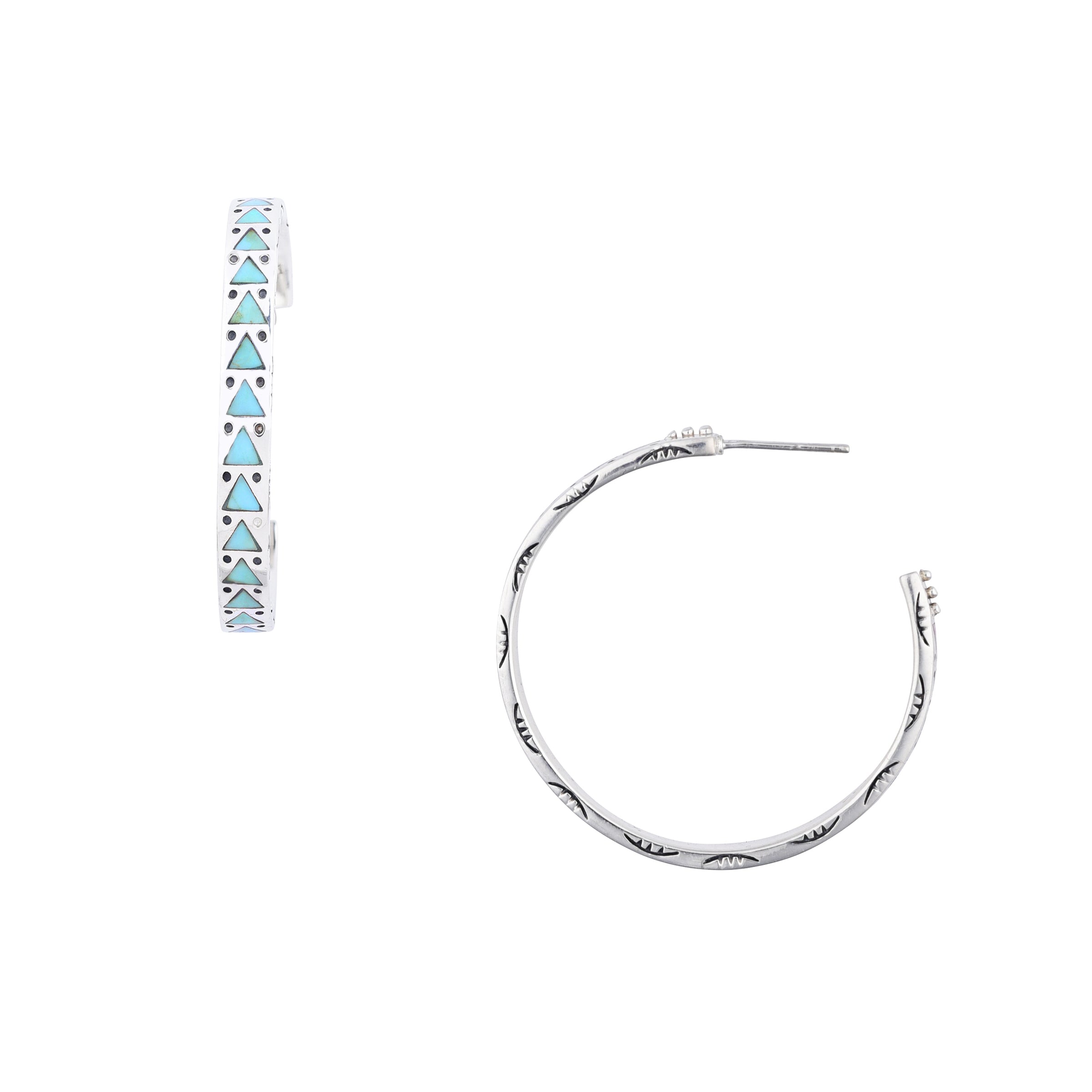 Montaña Hoop Earrings