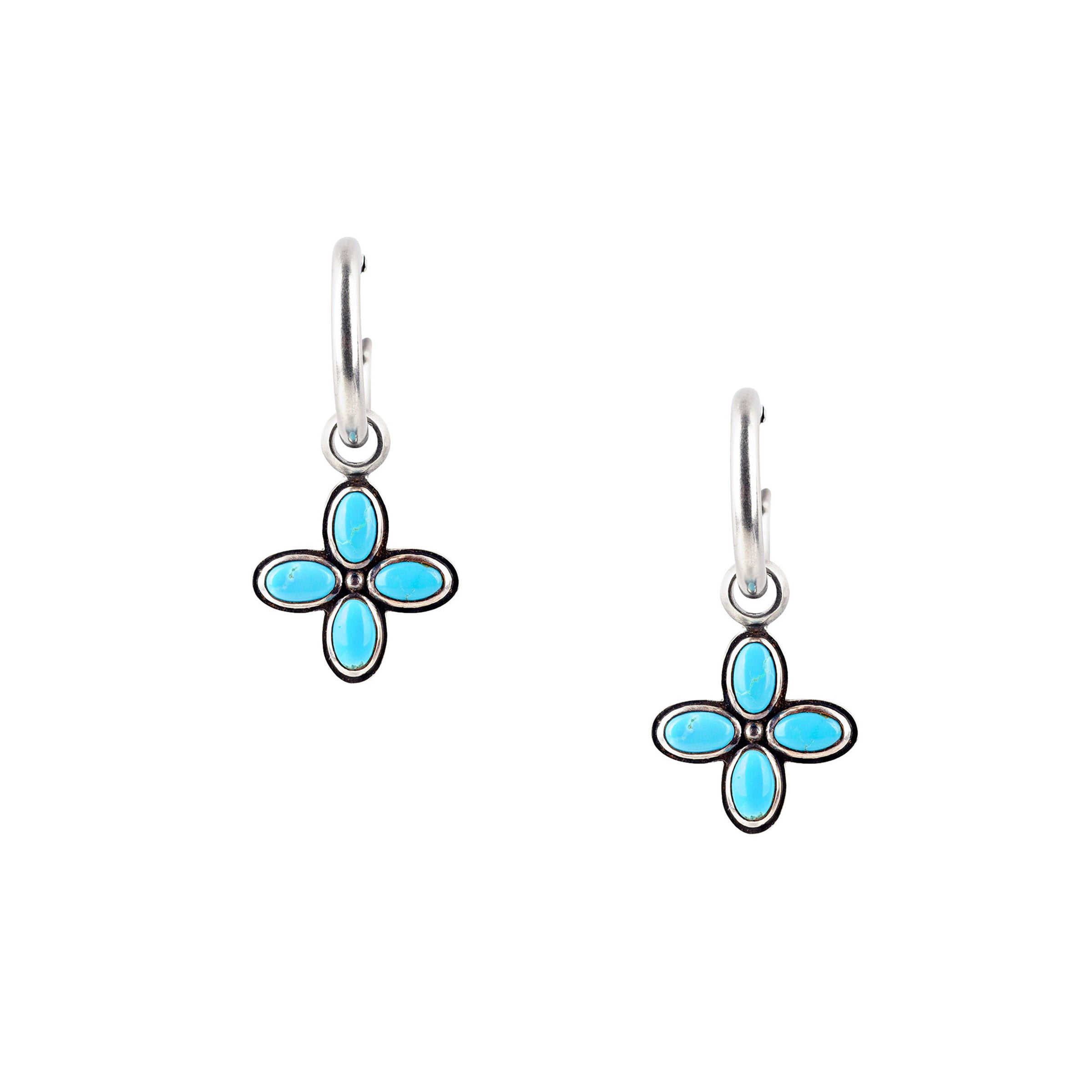 Dennis Hogan Duel Sided Flower Earrings
