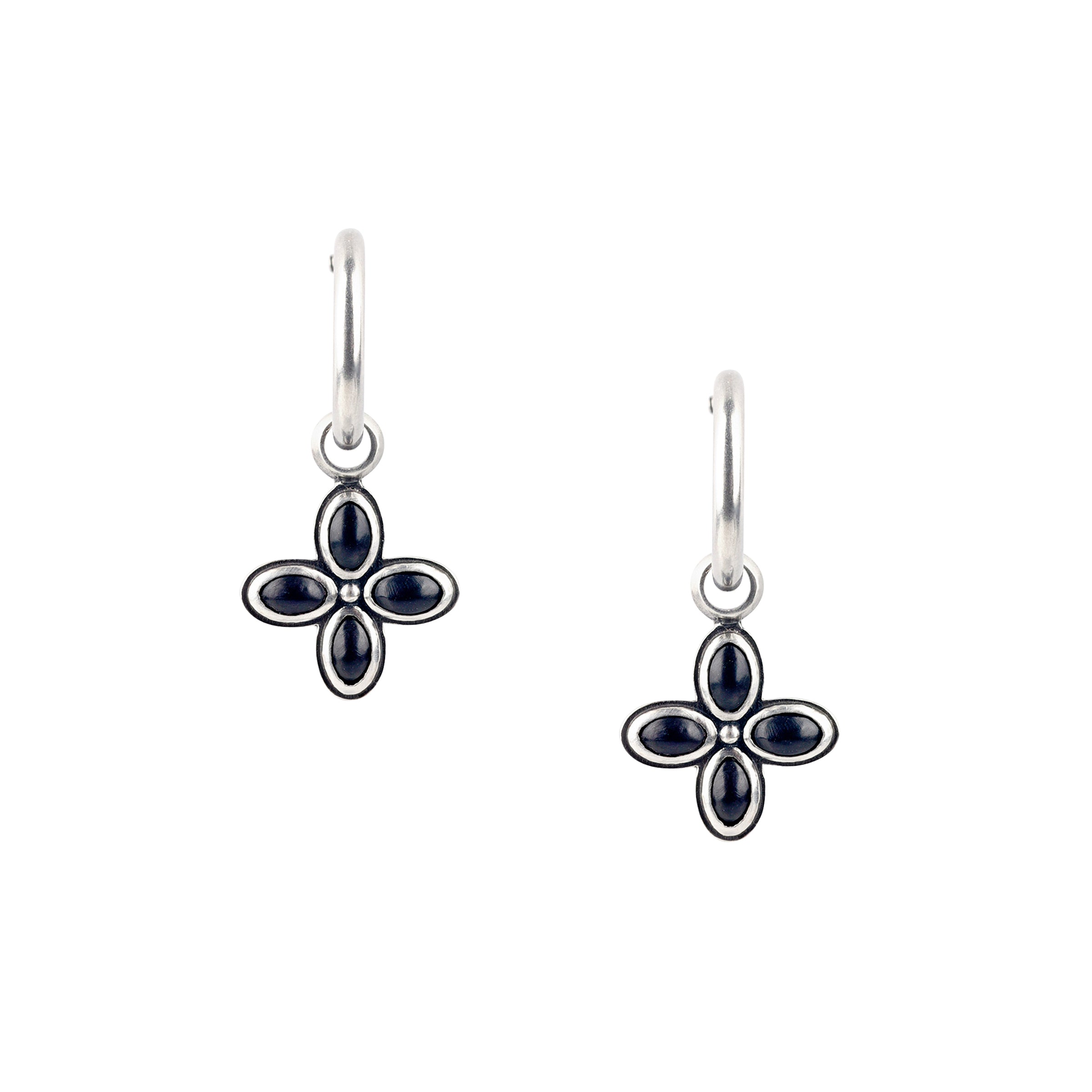 Dennis Hogan Duel Sided Flower Earrings