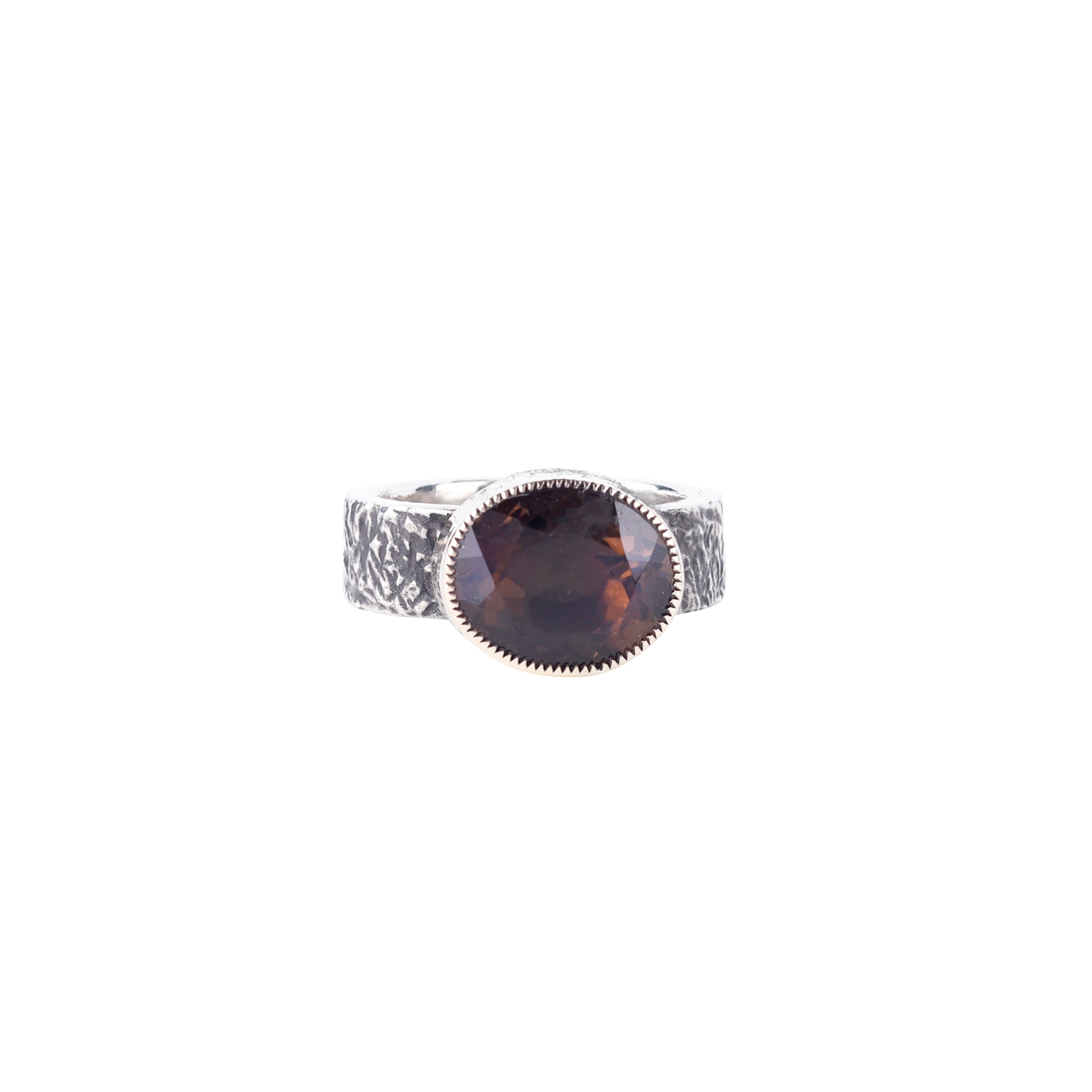 Chris Dungan Smokey Quartz Ring - Size 7