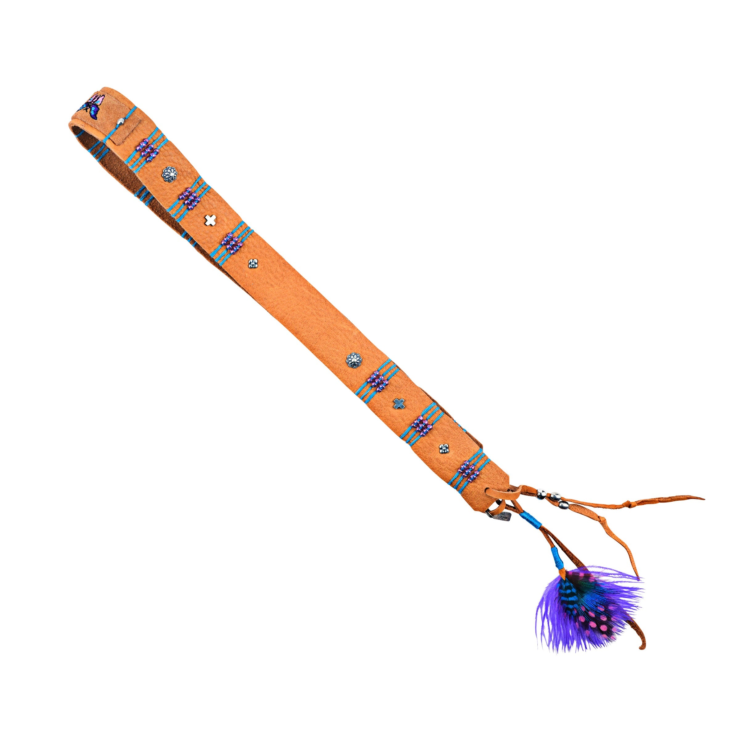 Chili Rose Monarch Hatband