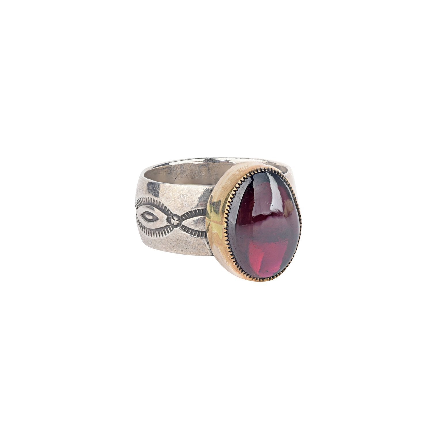 Chris Dungan Garnet Ring - Size 7