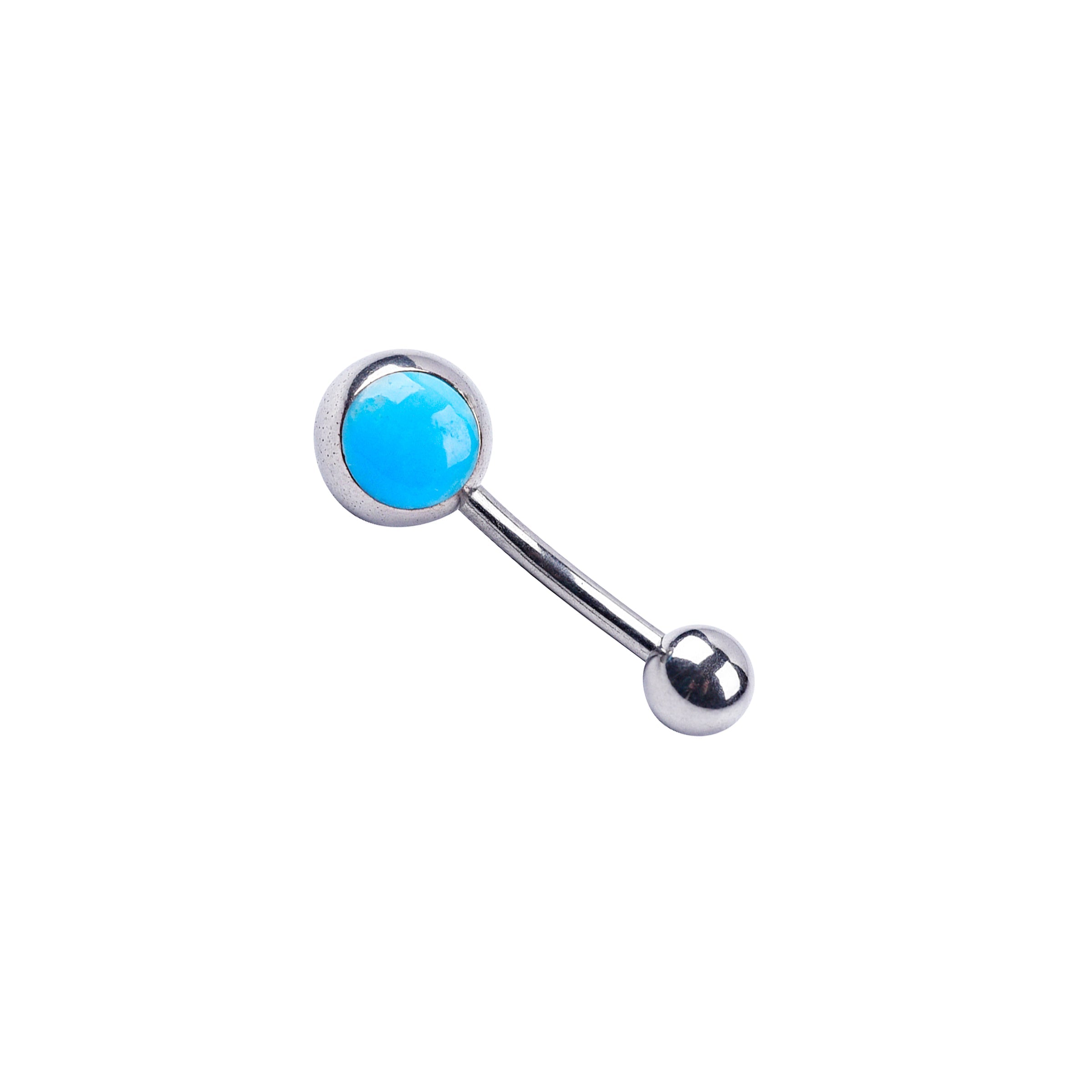 Blue Bird Belly Ring