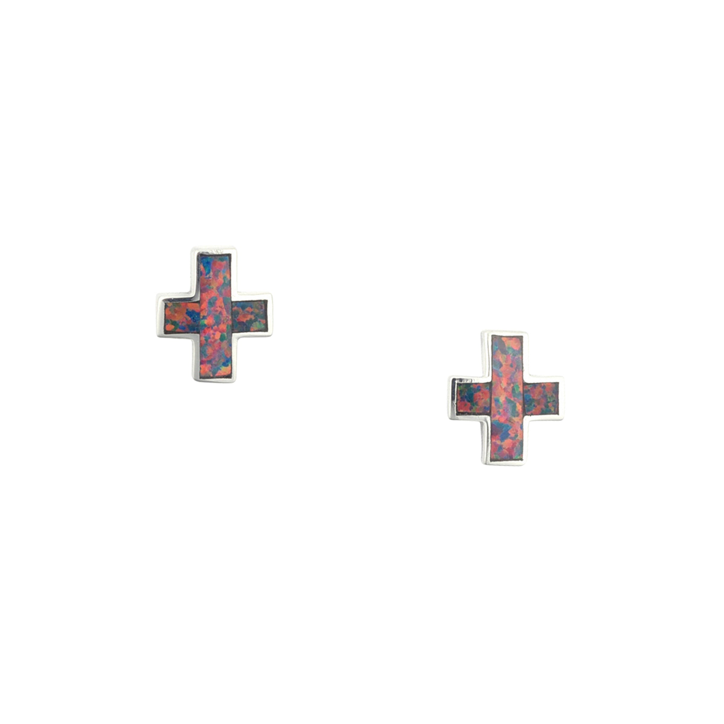 Cross Stud Earrings