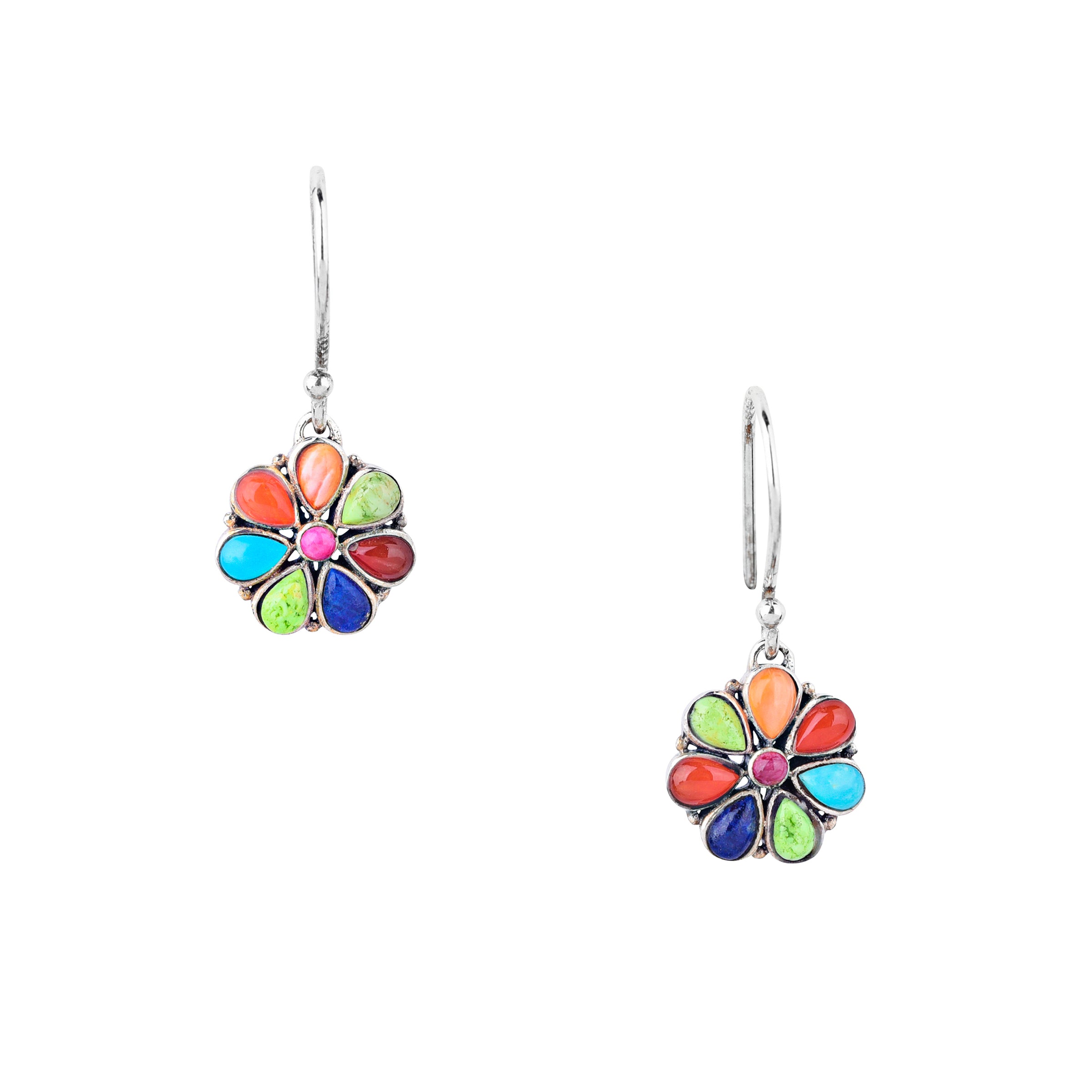 Flower Drop Earrings