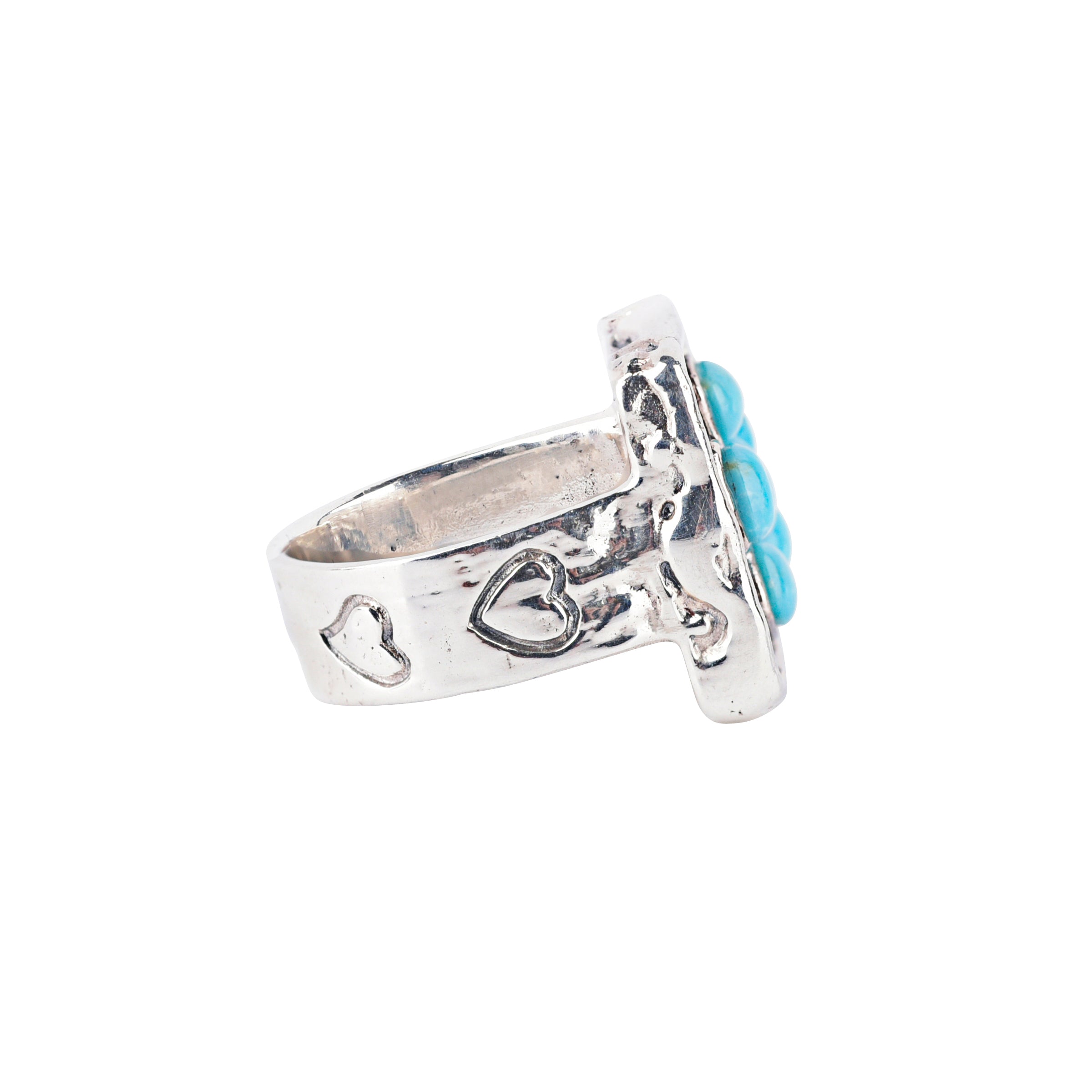 Wallflower Turquoise Ring